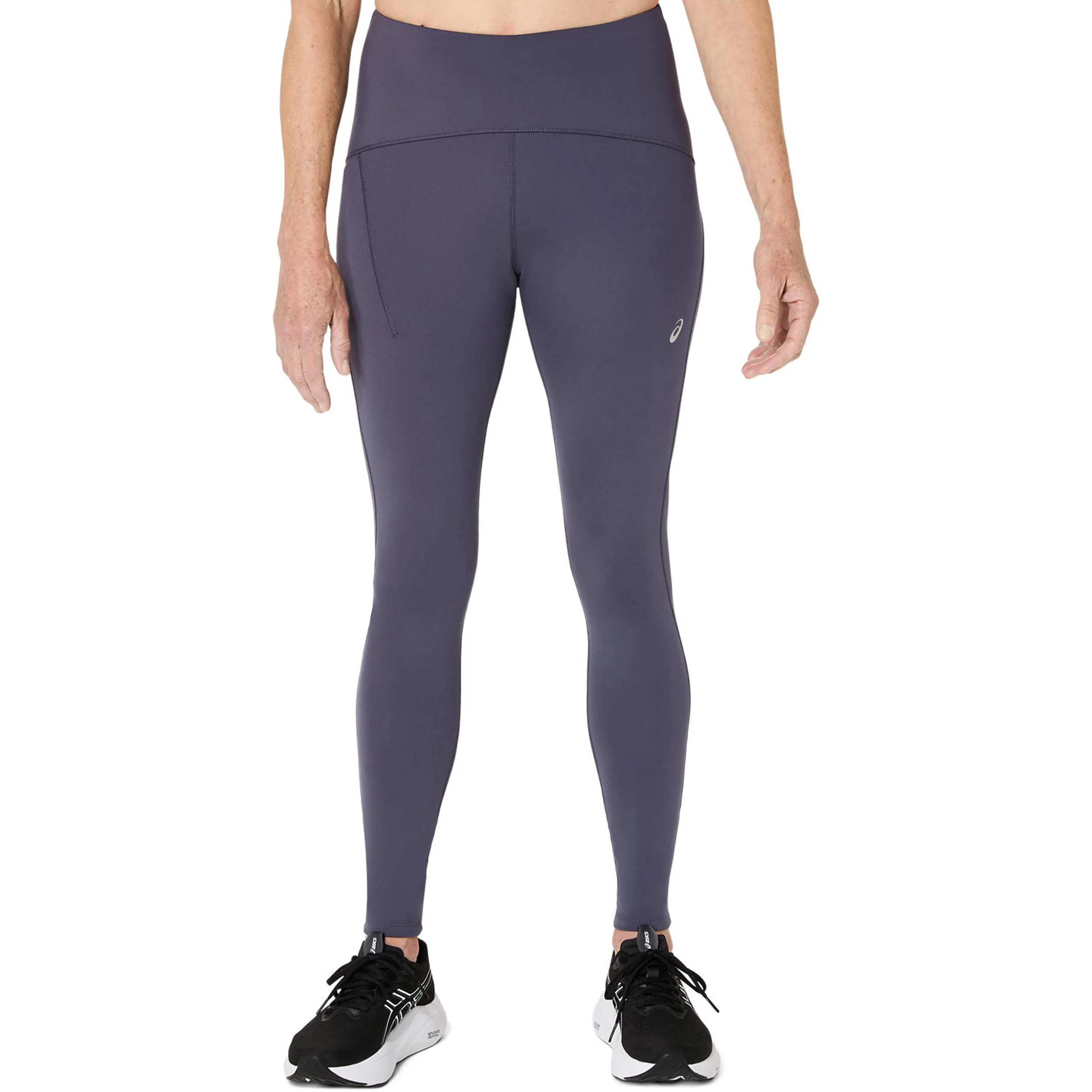 Road Winter High Waist  Löpartights Damer - blågrå