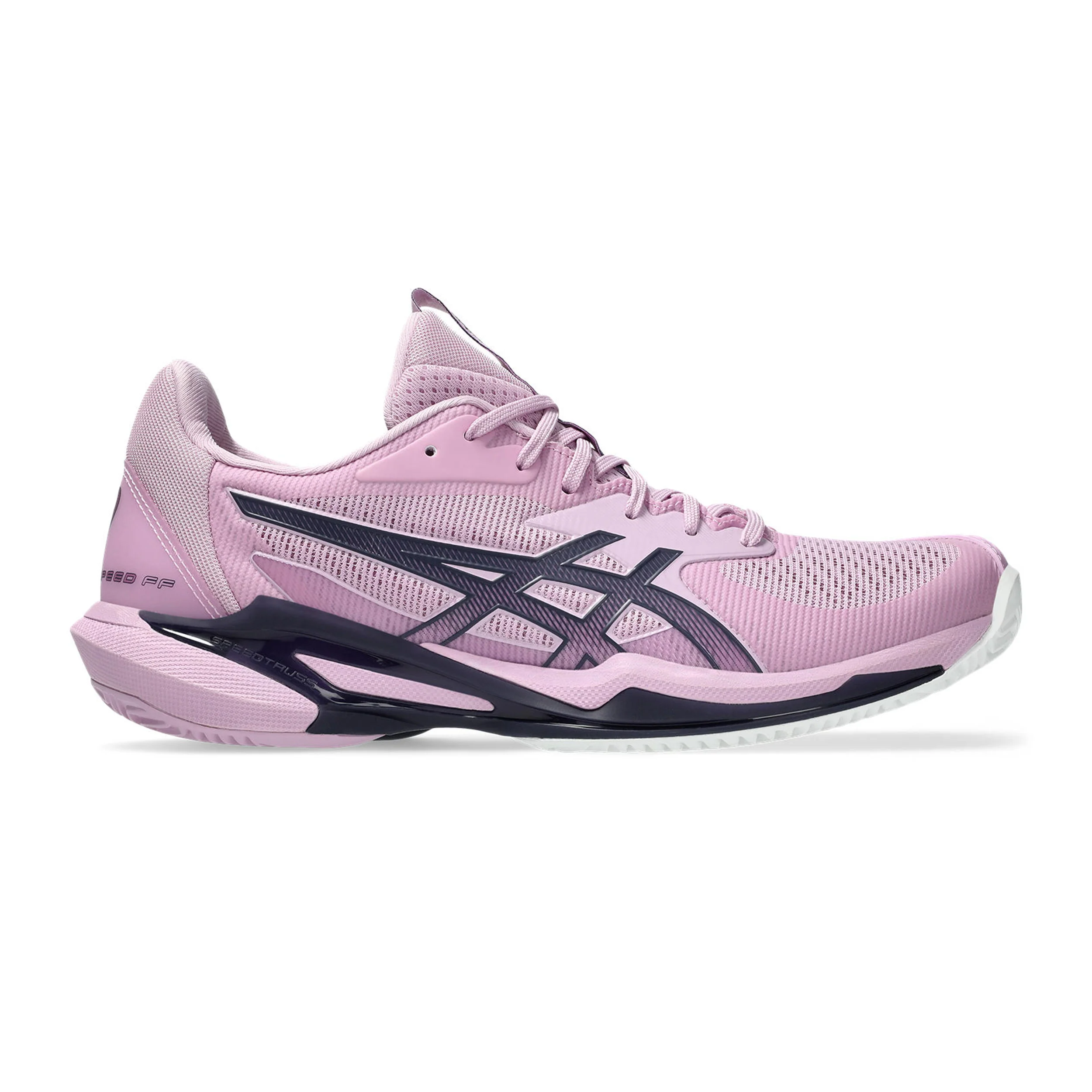 Solution Speed FF 3 Sko för grus Damer - gammal rosa, mauve