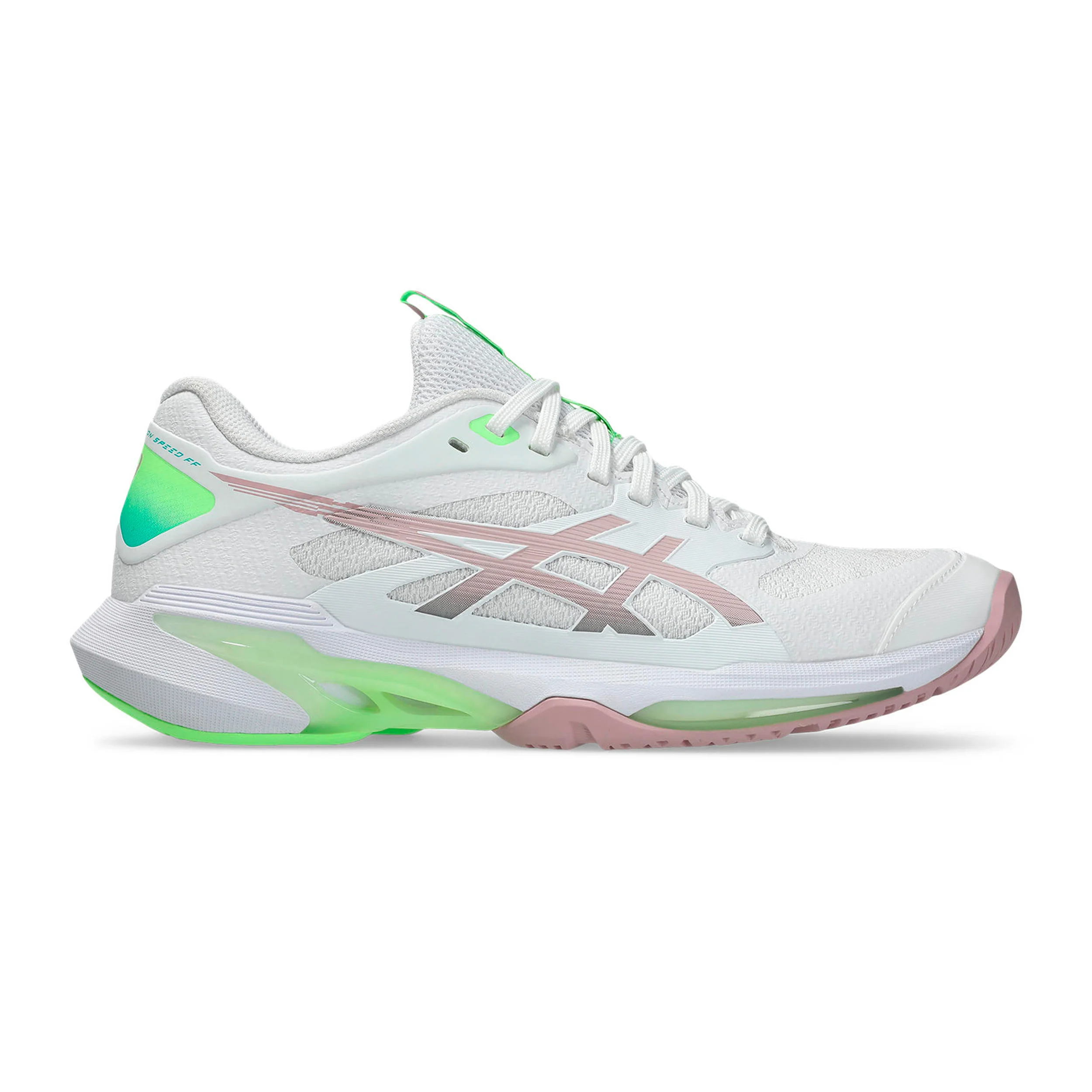Solution Speed FF 4 Allroundsko Damer - vit, rosa