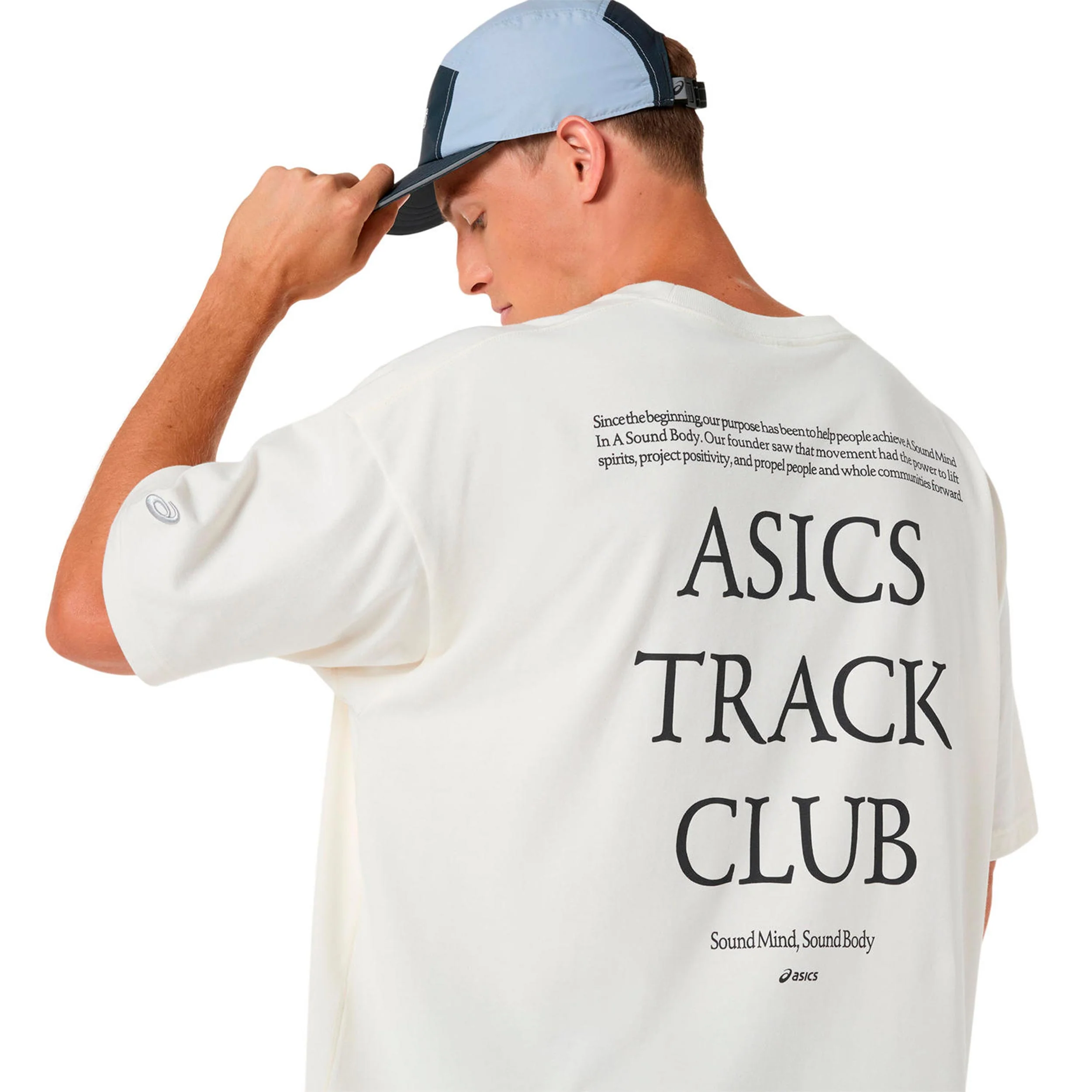 Track Club Heritage Relaxed Löpartröja Unisex-beige - Image 6