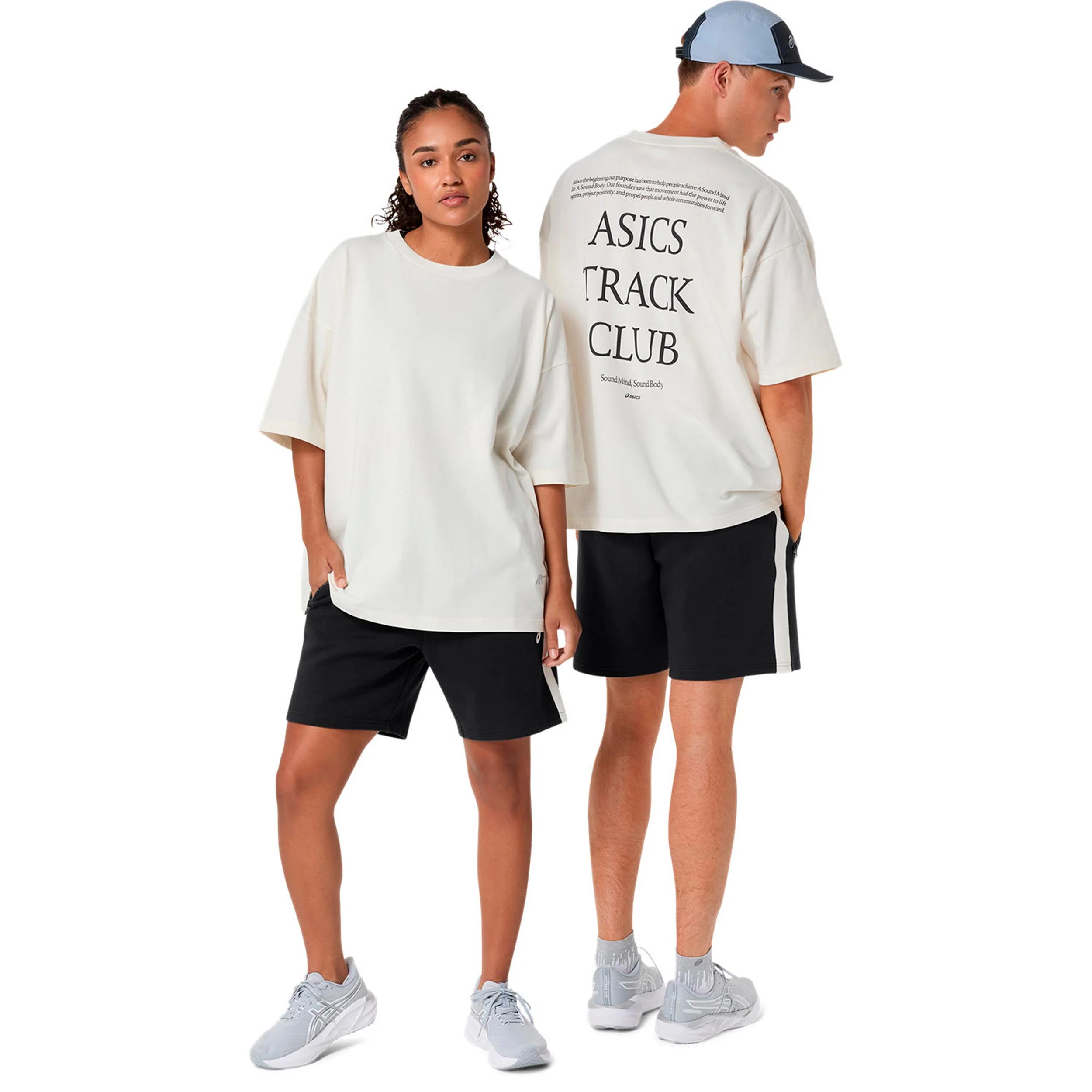 Track Club Heritage Relaxed Löpartröja Unisex-beige - Image 7