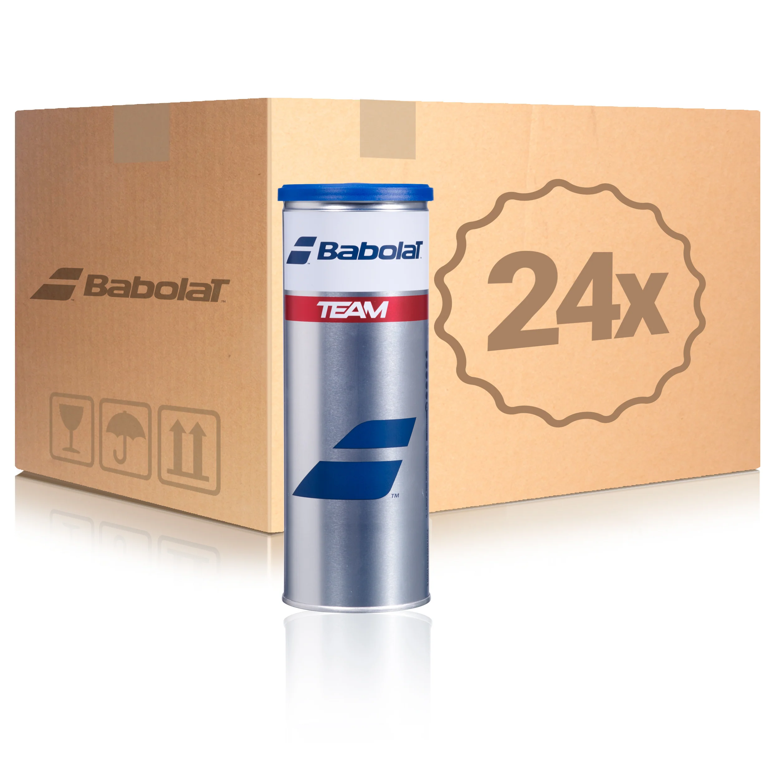24x 3-pack rör Team I kartong