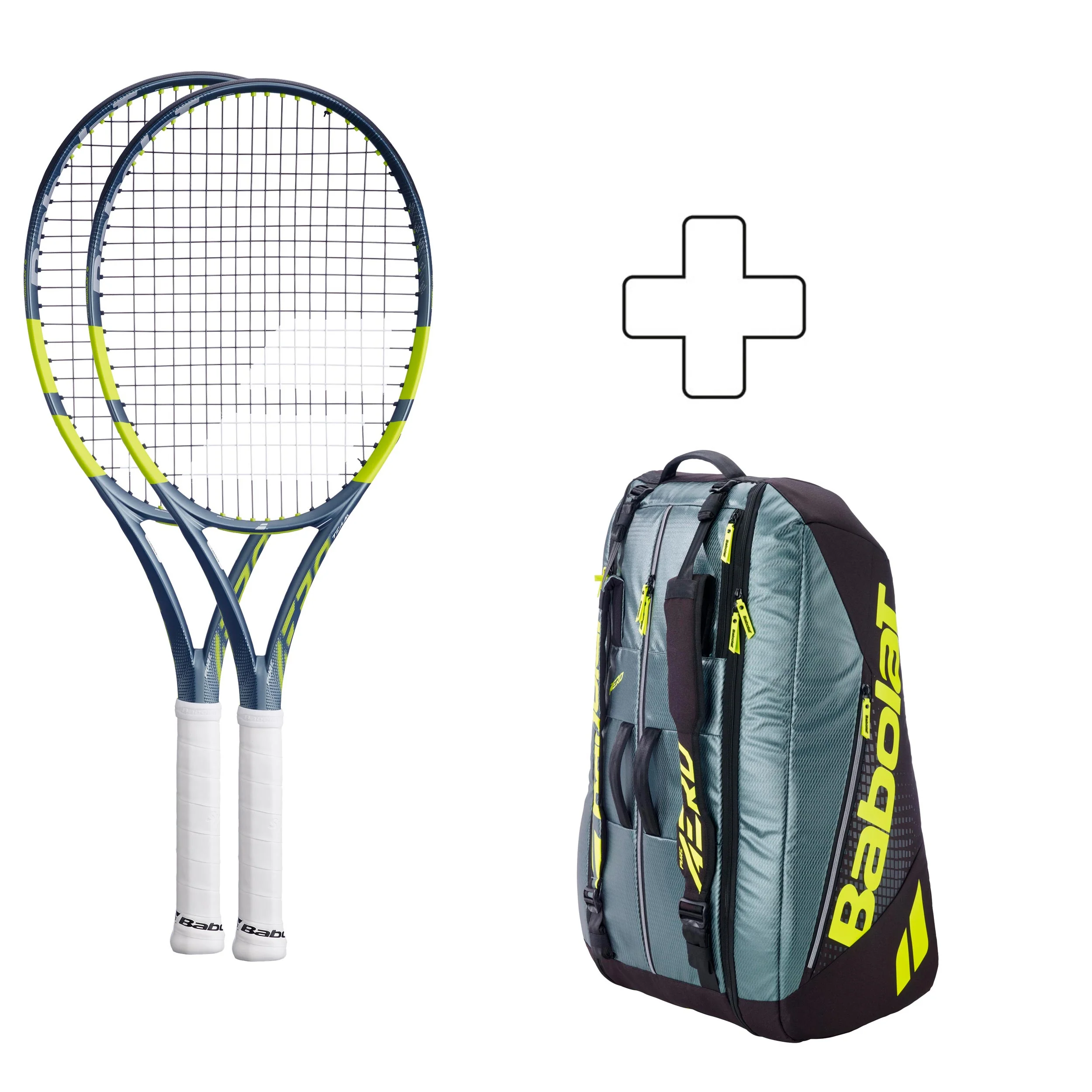 2x Pure Aero Team Plus racketväska