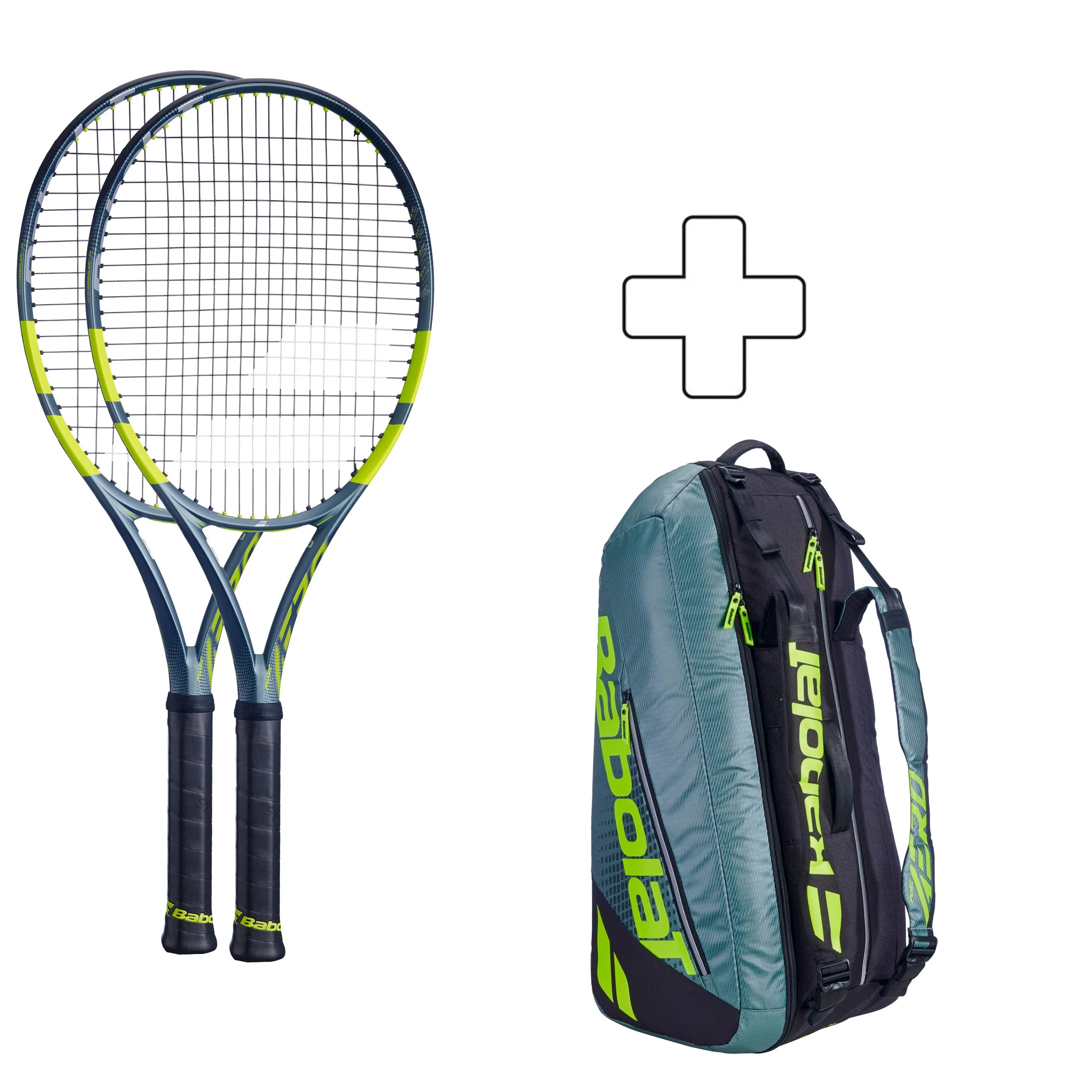 2x Pure Aero Team Plus racketväska