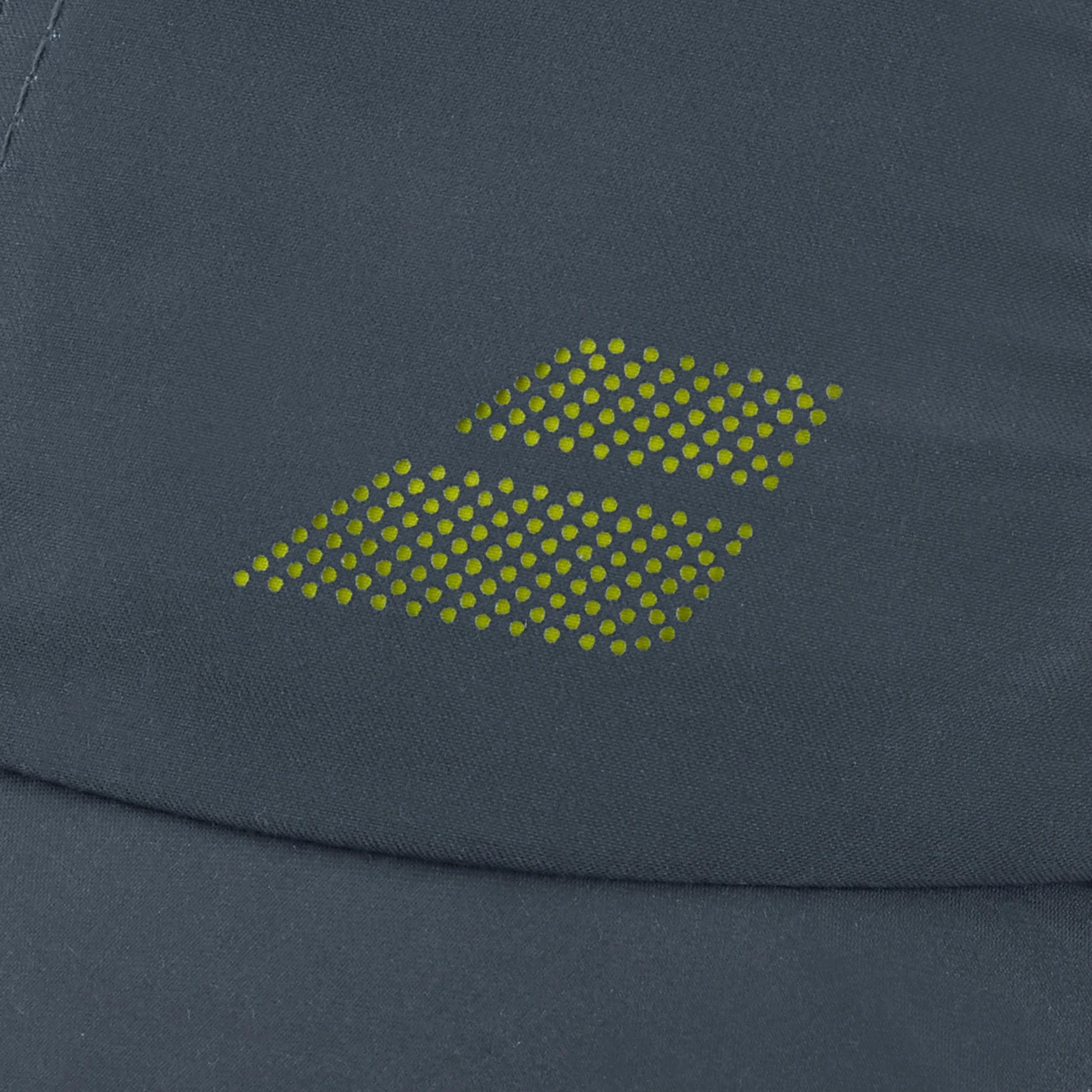 Aero Performance Keps Unisex-grå, gul - Image 3