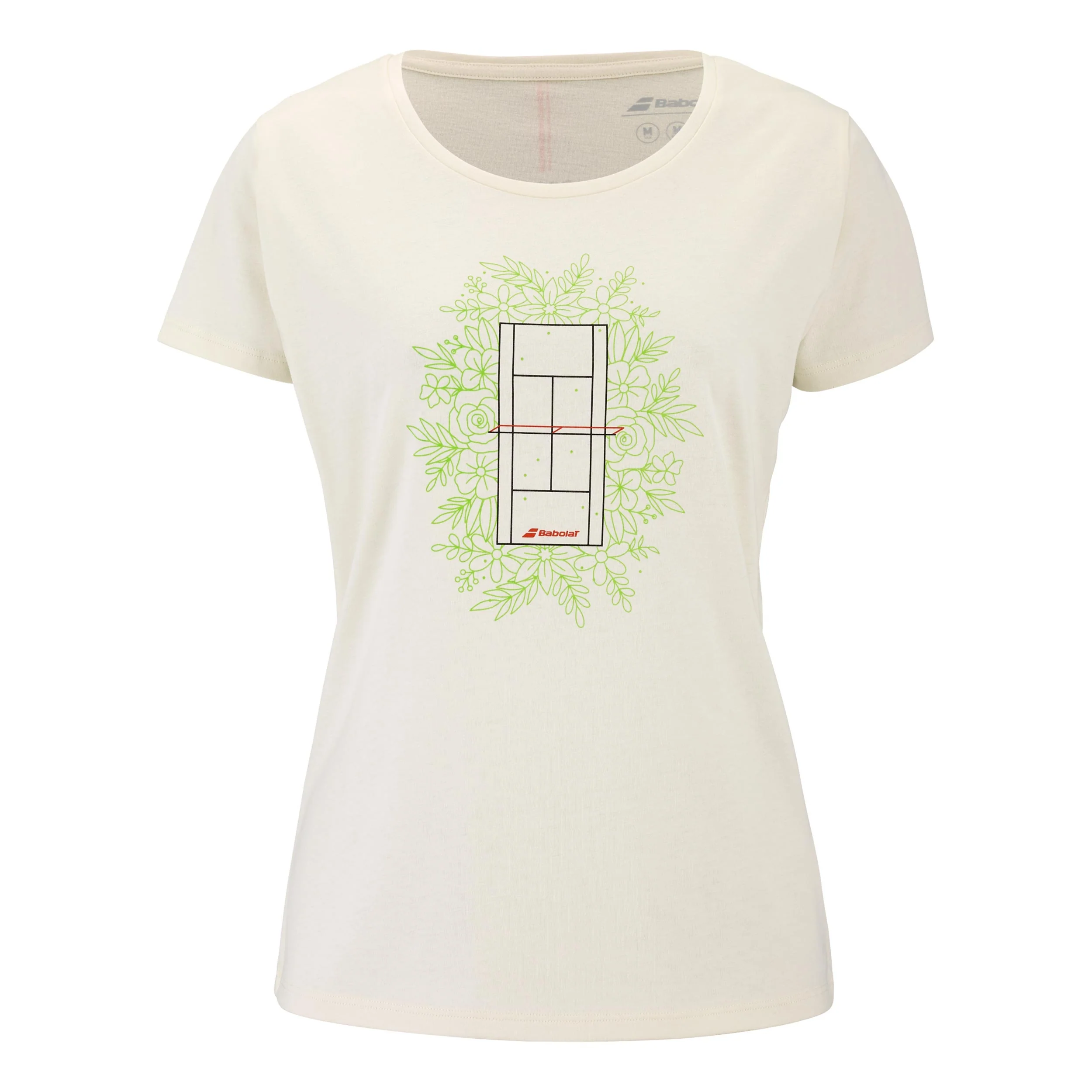 EX Message T-shirt Damer-creme