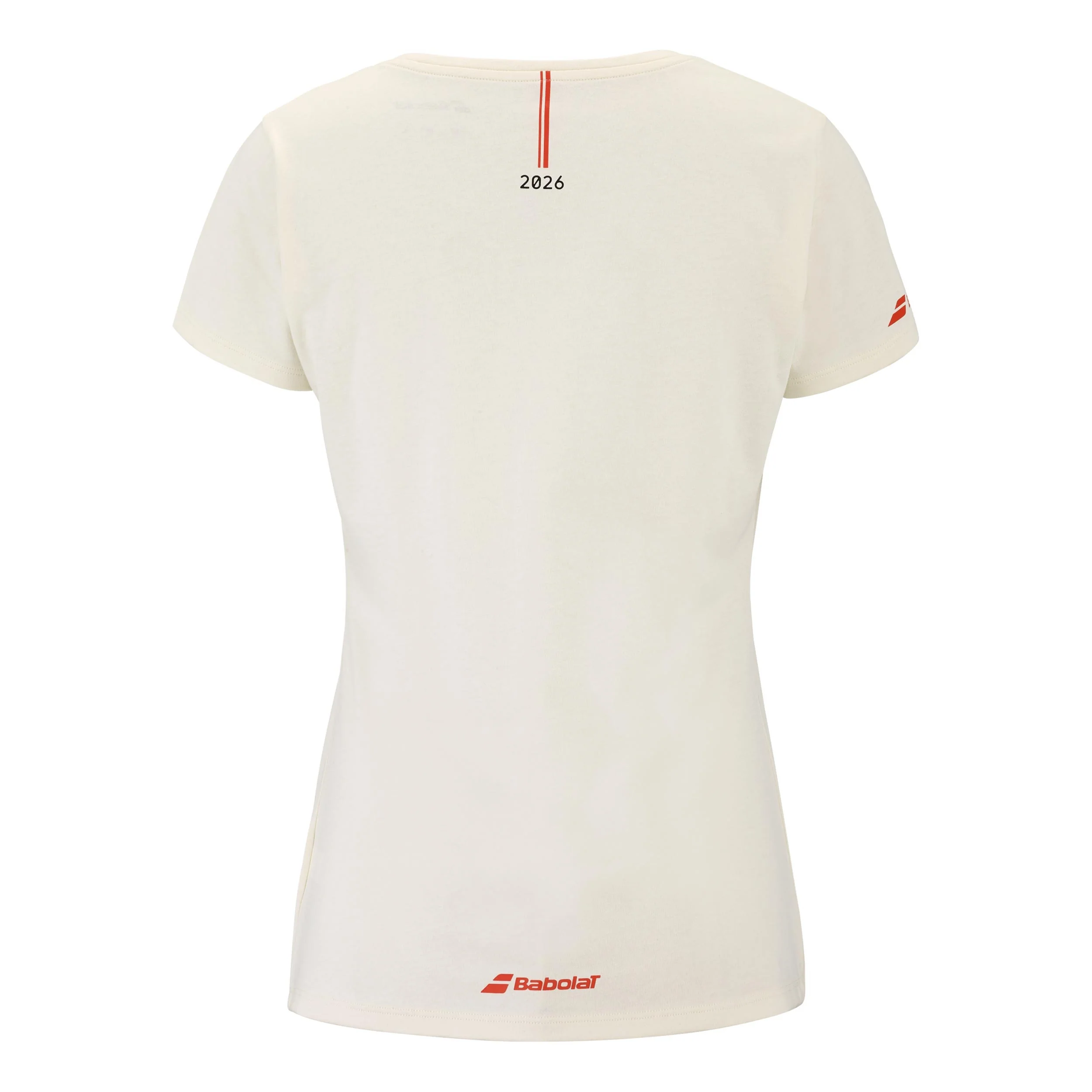 EX Message T-shirt Damer-creme - Image 3