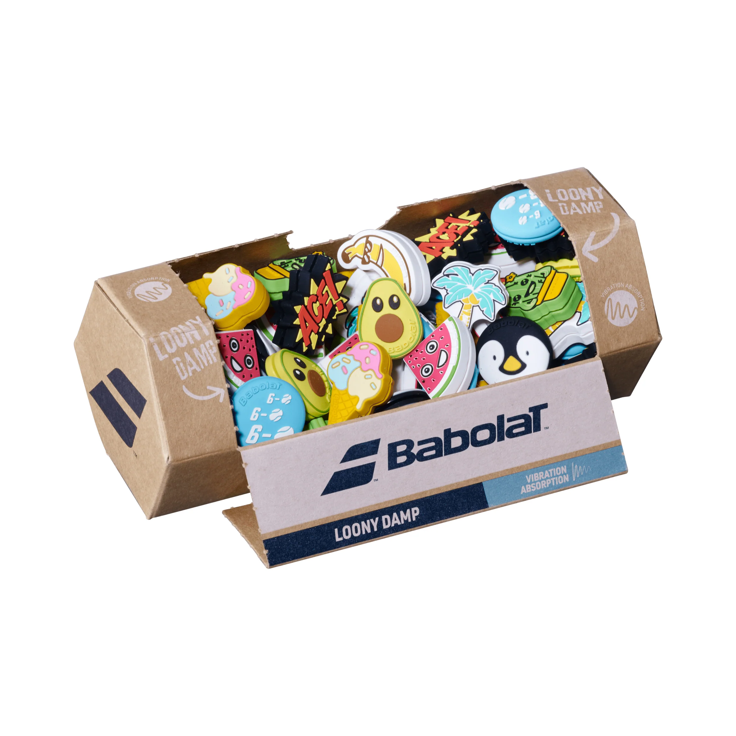 Loony Damp Dämpare 75-pack Låda-Flerfärgad