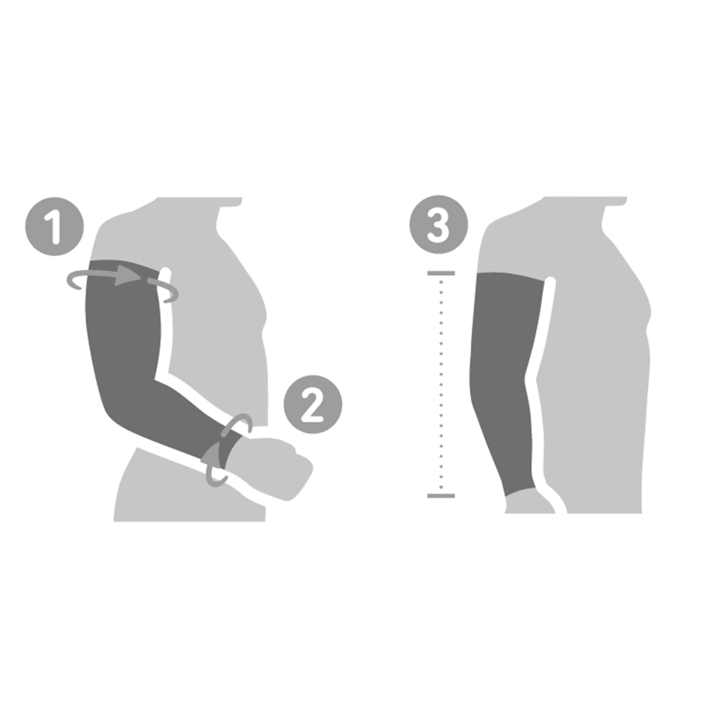 Compression Arm (x-long) Sleeve-Blå - Image 6