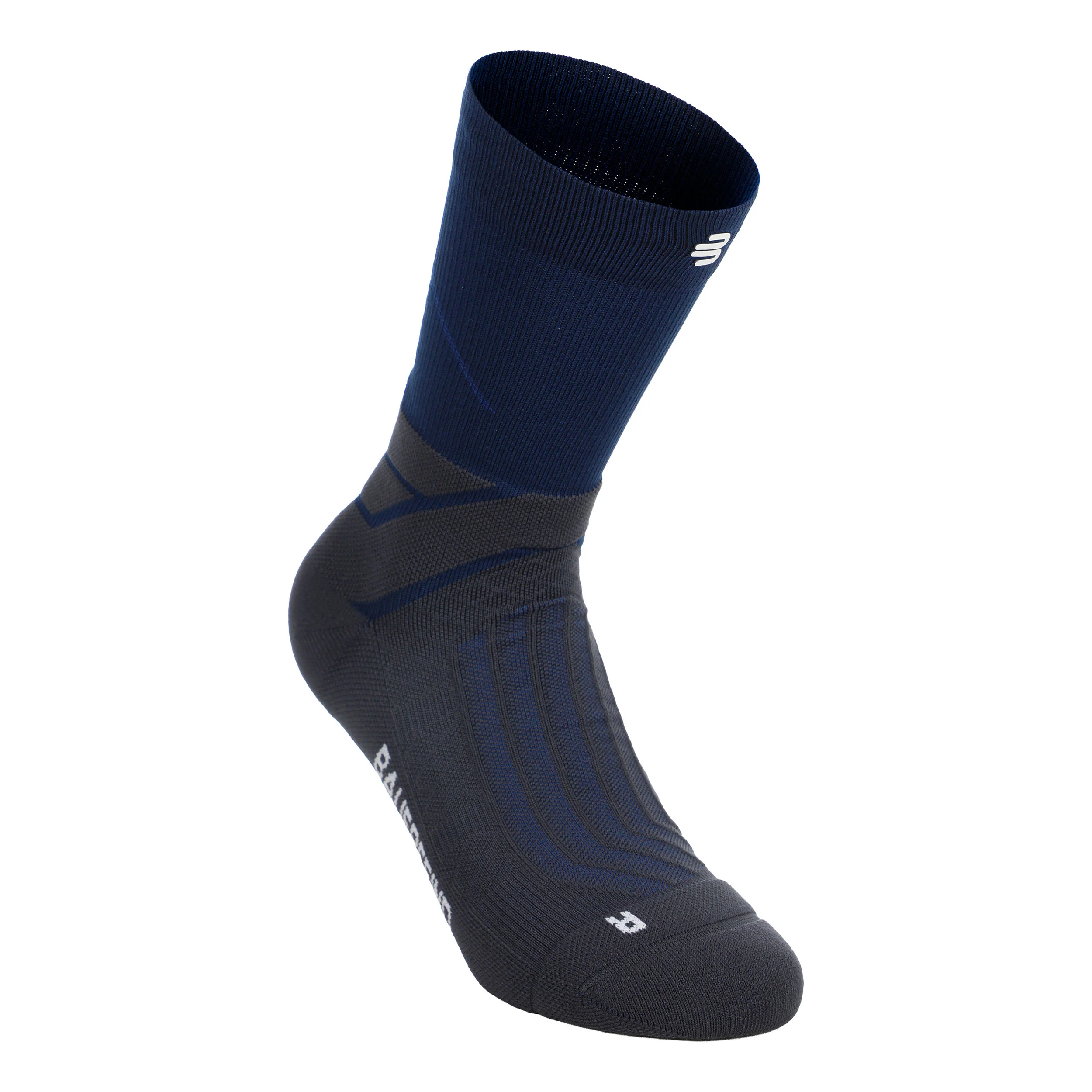 Run Performance Mid Cut Löparsockor Herrar-mörkblå