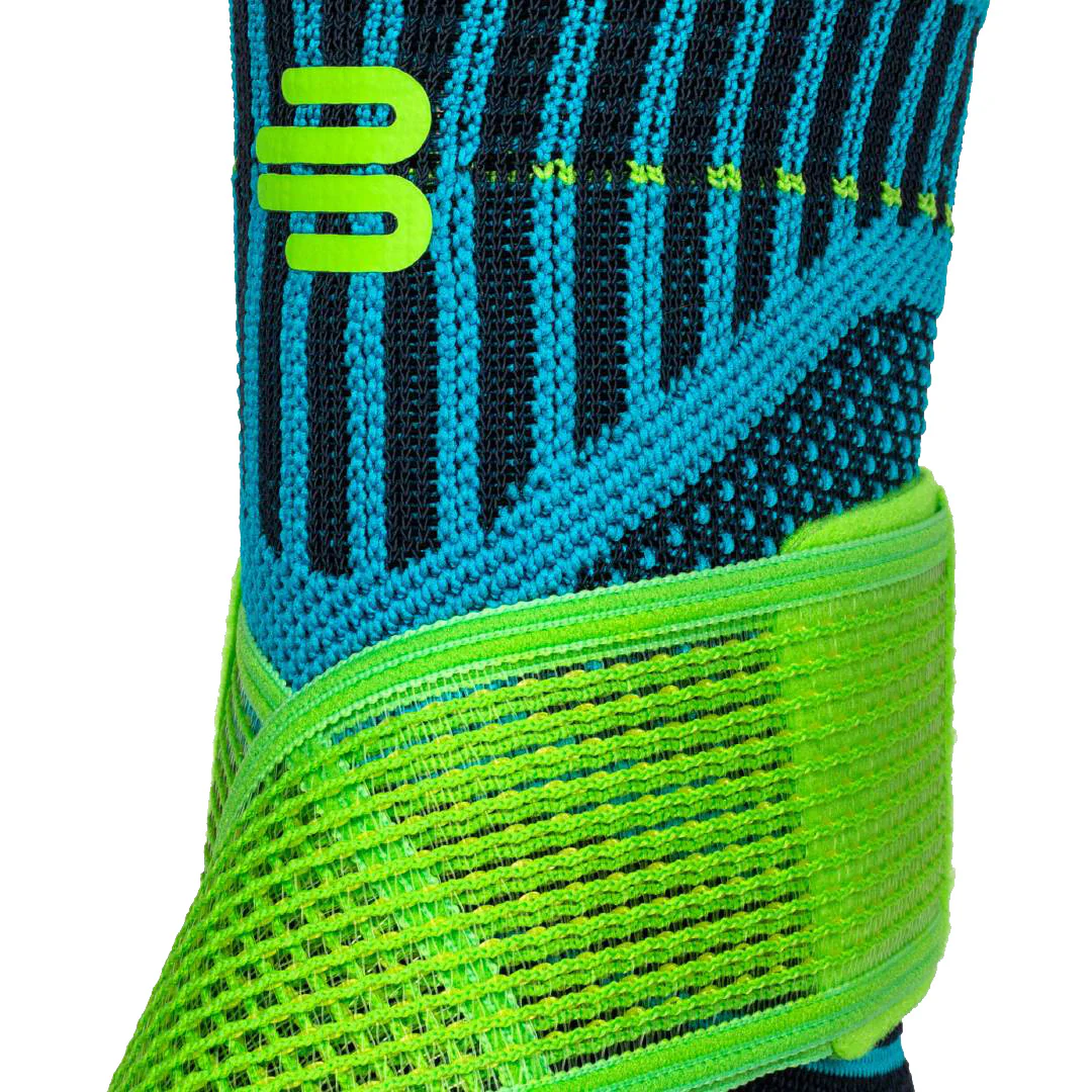 Sports Ankle Support Fotledsbandage Höger-Turkos,Lime - Image 3