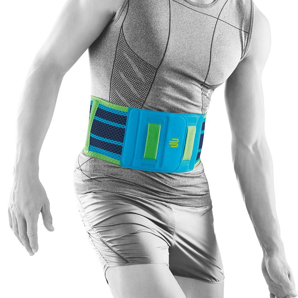 Sports Back Support Ryggbandage-Turkos,Lime - Image 2