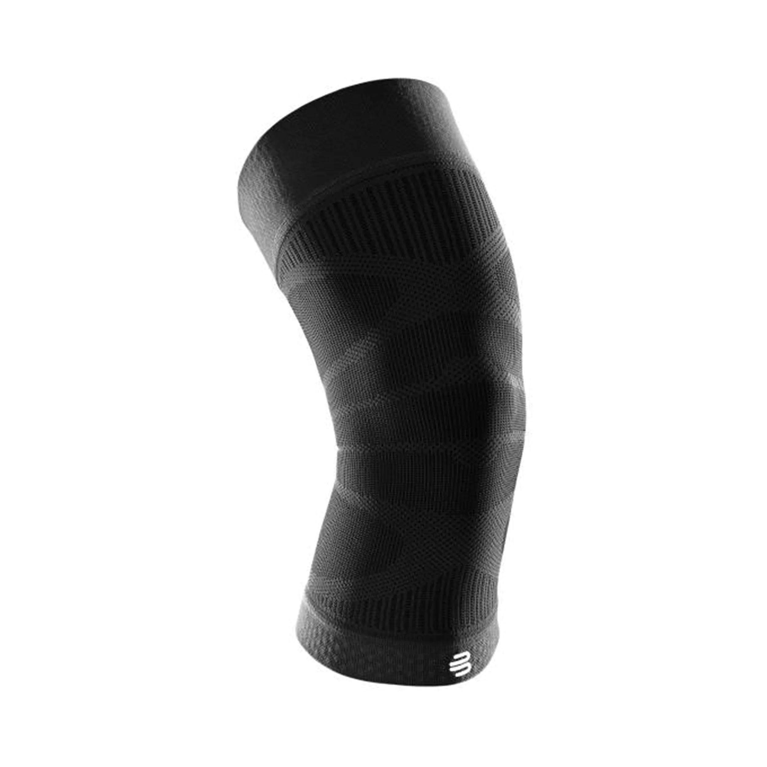 Sports Compression Knee Support Knäbandage-Svart