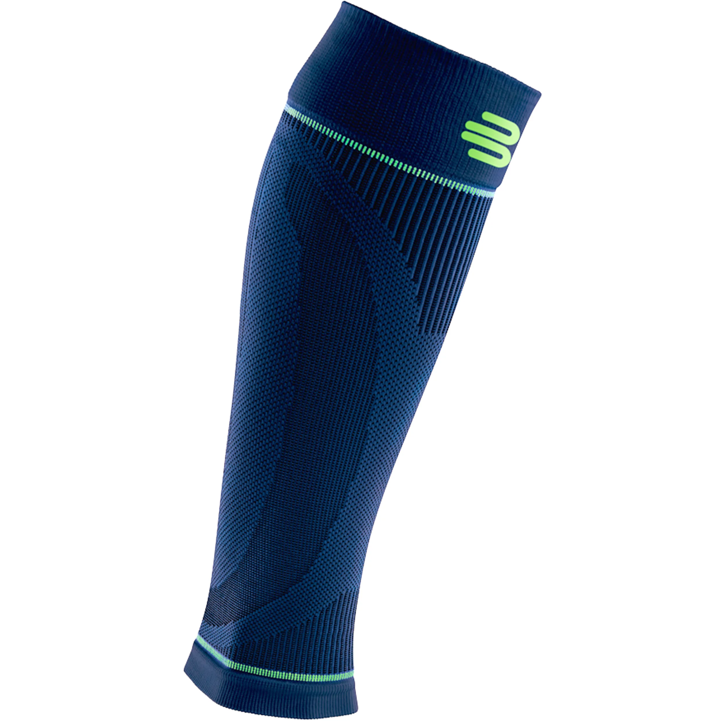 Sports Compression Lower Leg (x-long) Sleeve-Blå