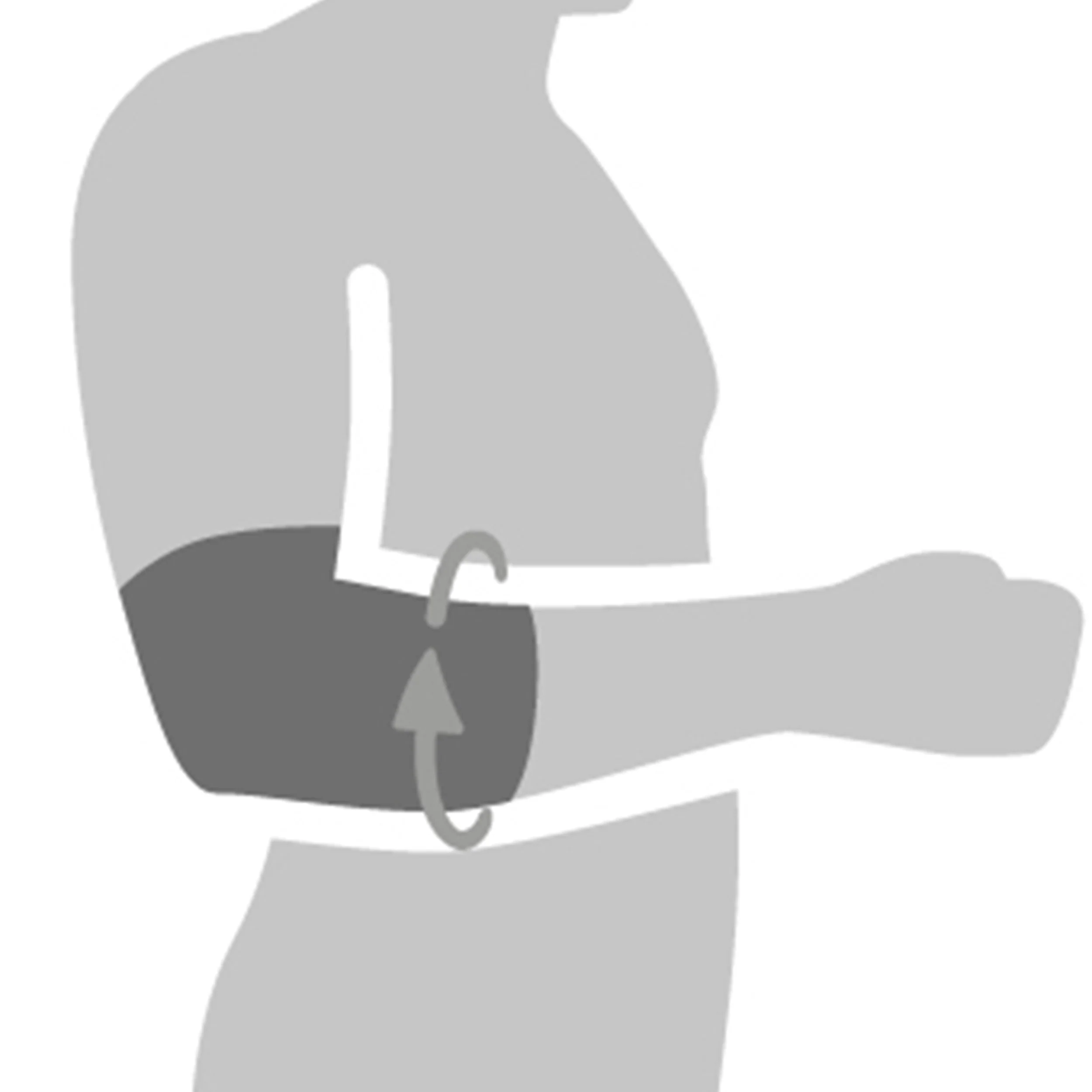 Sports Elbow Support Armbågsbandage-Svart - Image 3