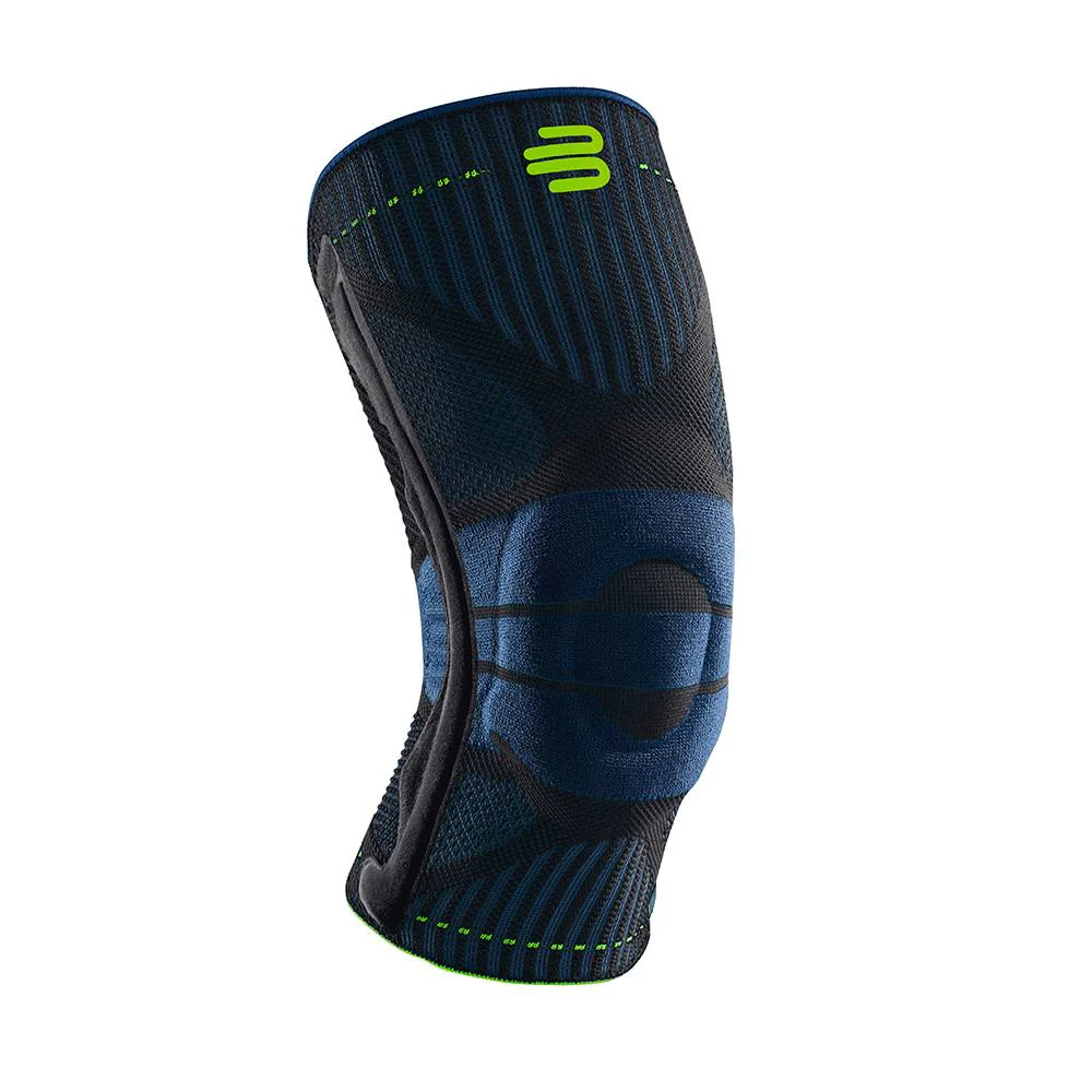 Sports Knee Support Knäbandage-Svart,Mörkblå