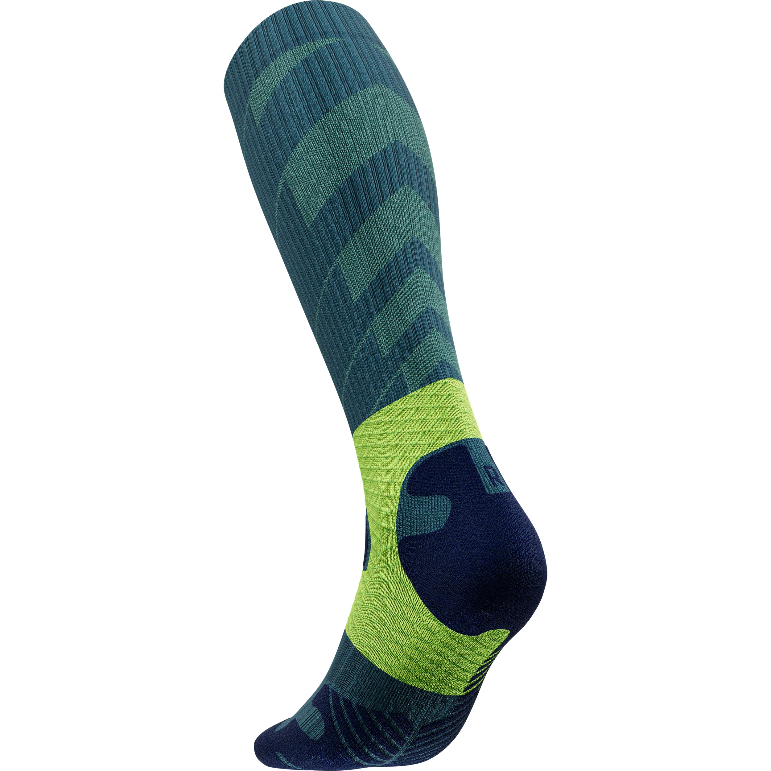Trail Run Compression Kompressions-strumpor Damer - turkos, - Image 2