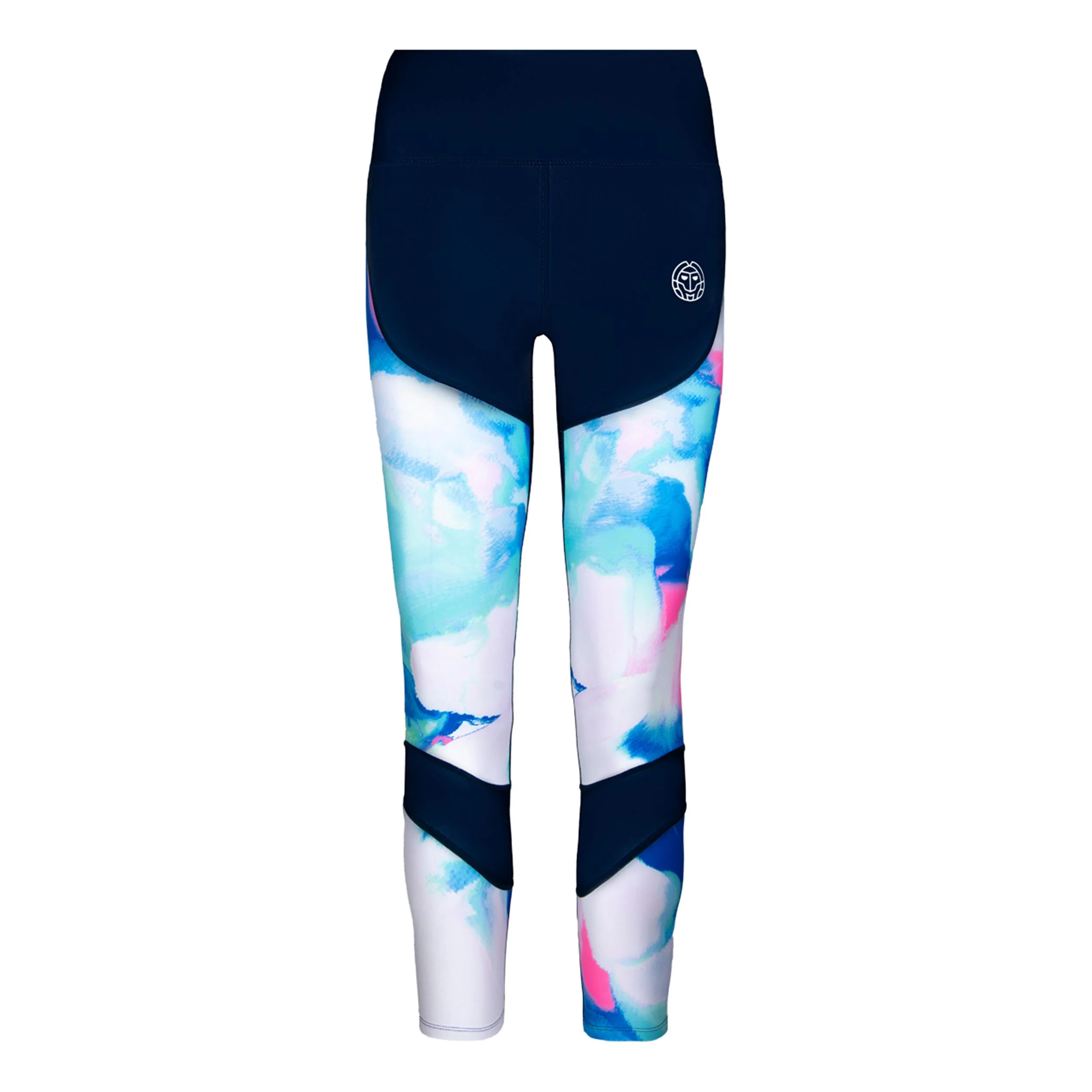 Abiba Tech Mesh Tights Damer-Blå,Rosa