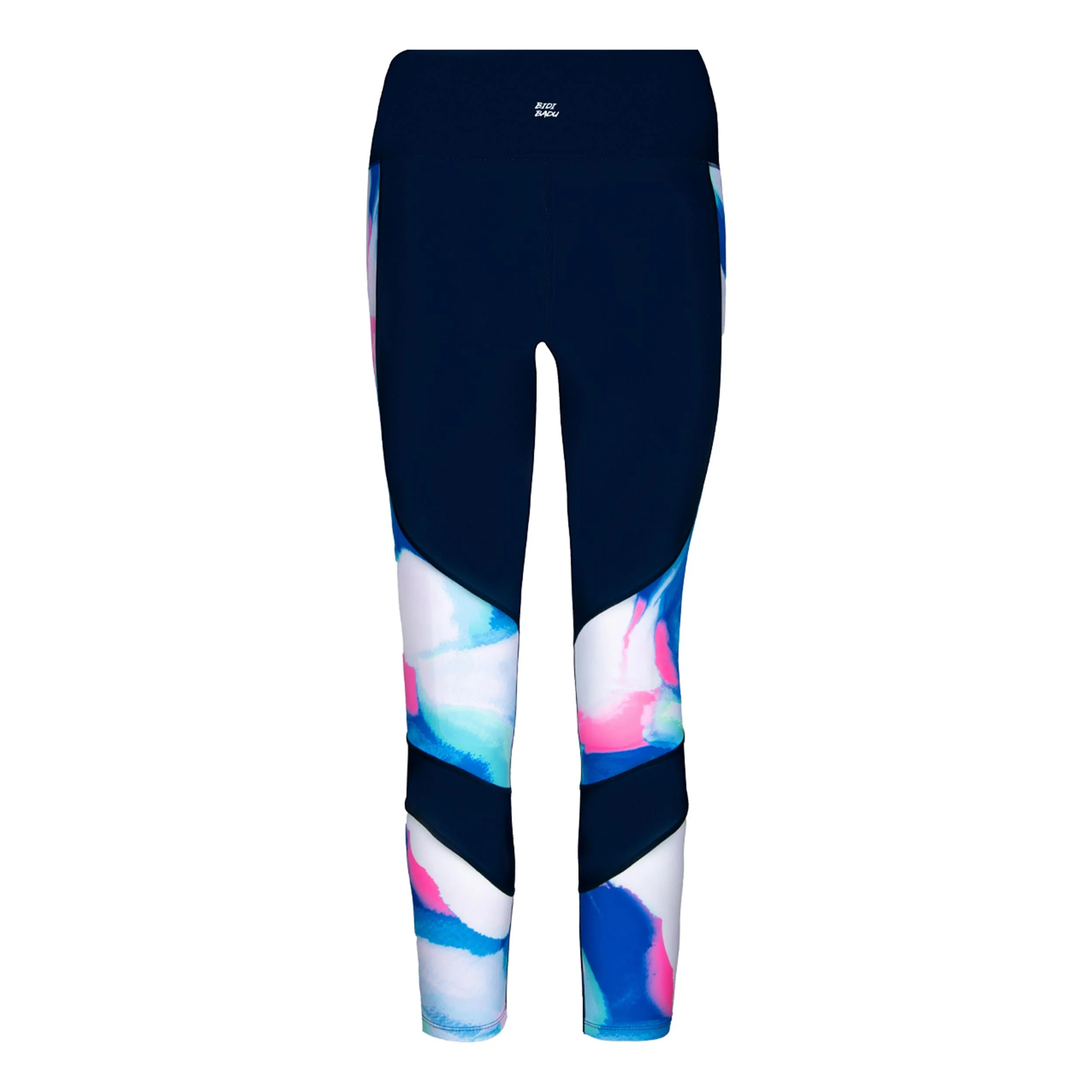 Abiba Tech Mesh Tights Damer-Blå,Rosa - Image 2