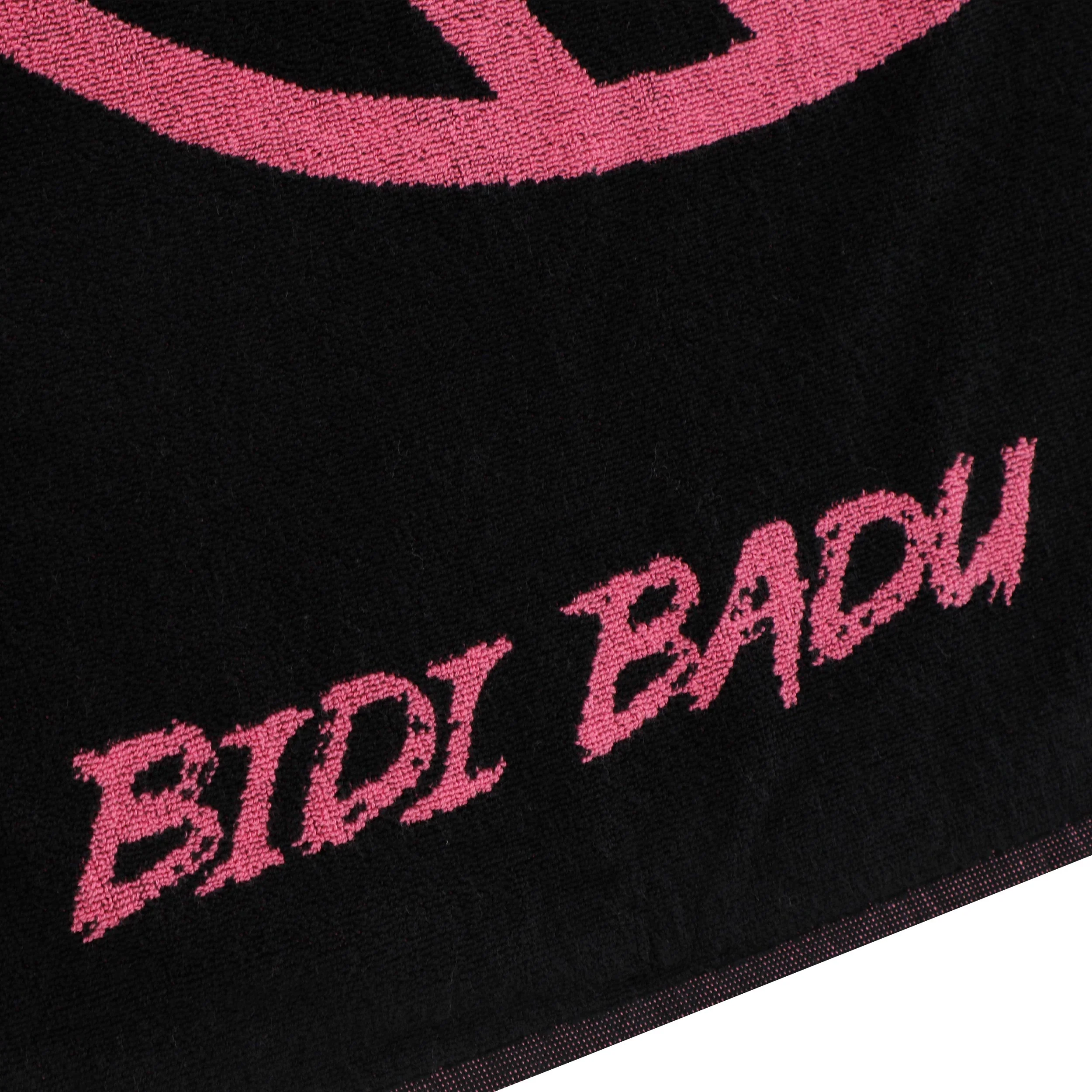 Badehandtuch 70x140cm Handduk -svart,pink - Image 4