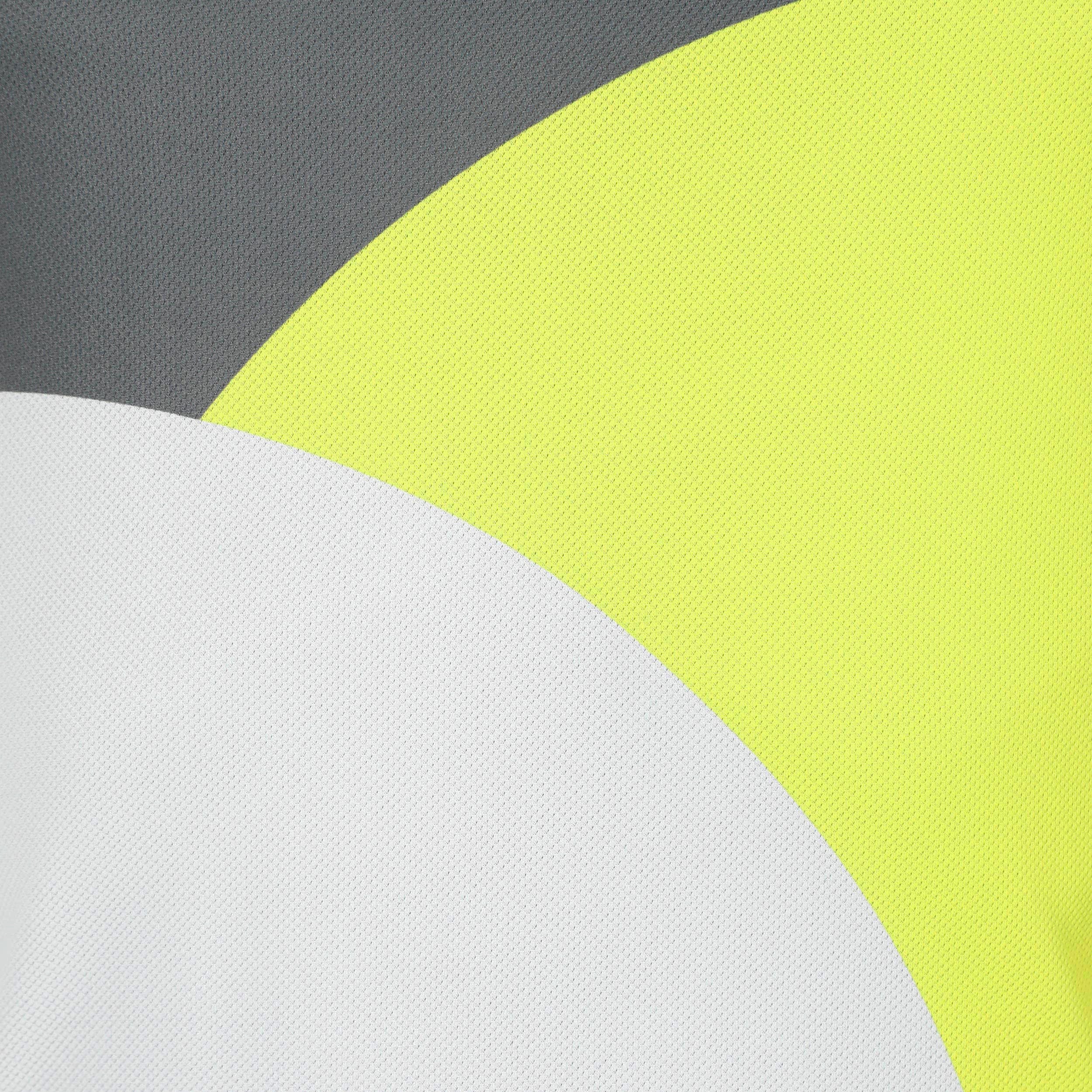 Bubble T-shirt Herrar-Grå,Citrongul - Image 4