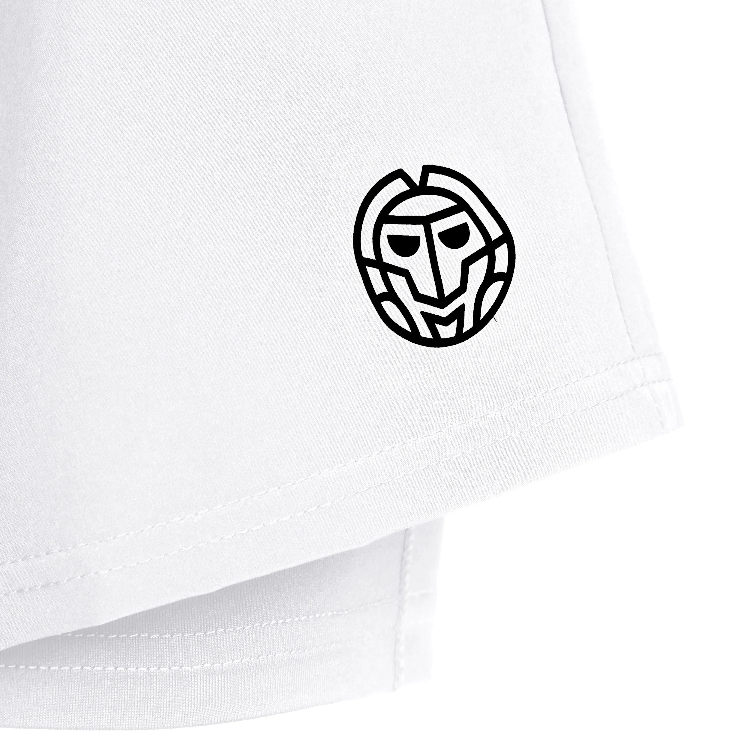 Crew 2 In 1 Shorts Damer-Vit - Image 3