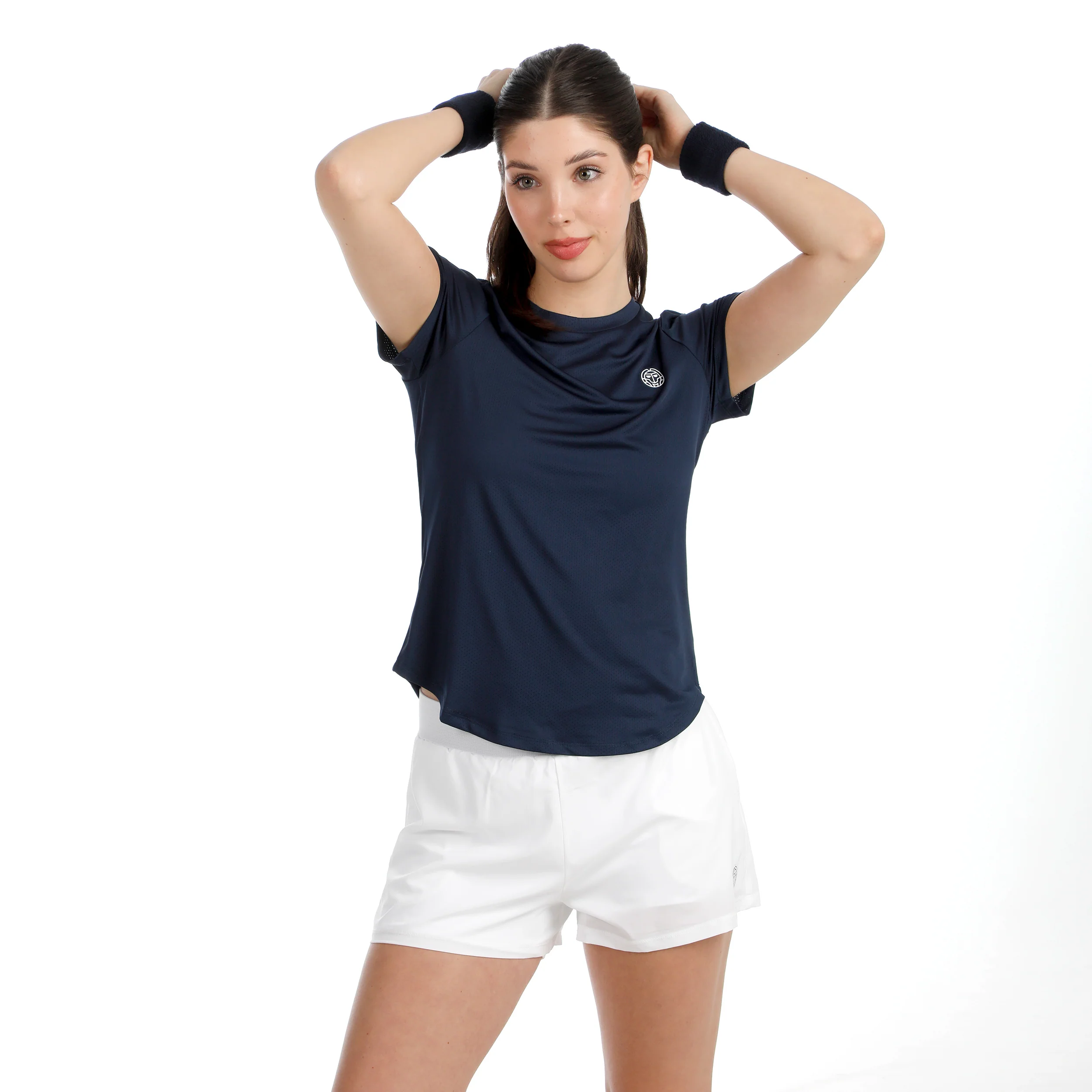 Crew 2.0 T-shirt Damer-mörkblå