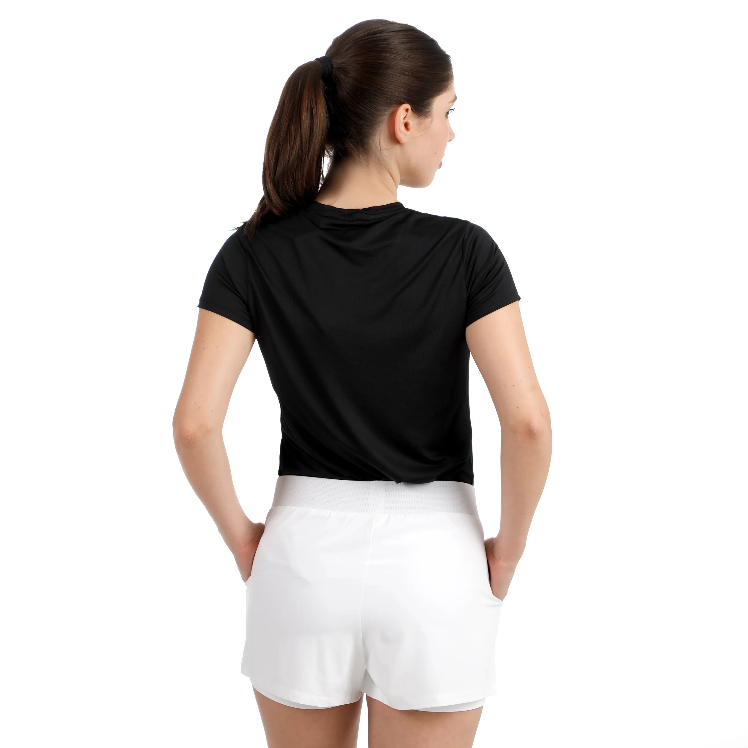 Crew 2.0 T-shirt Damer-svart - Image 2