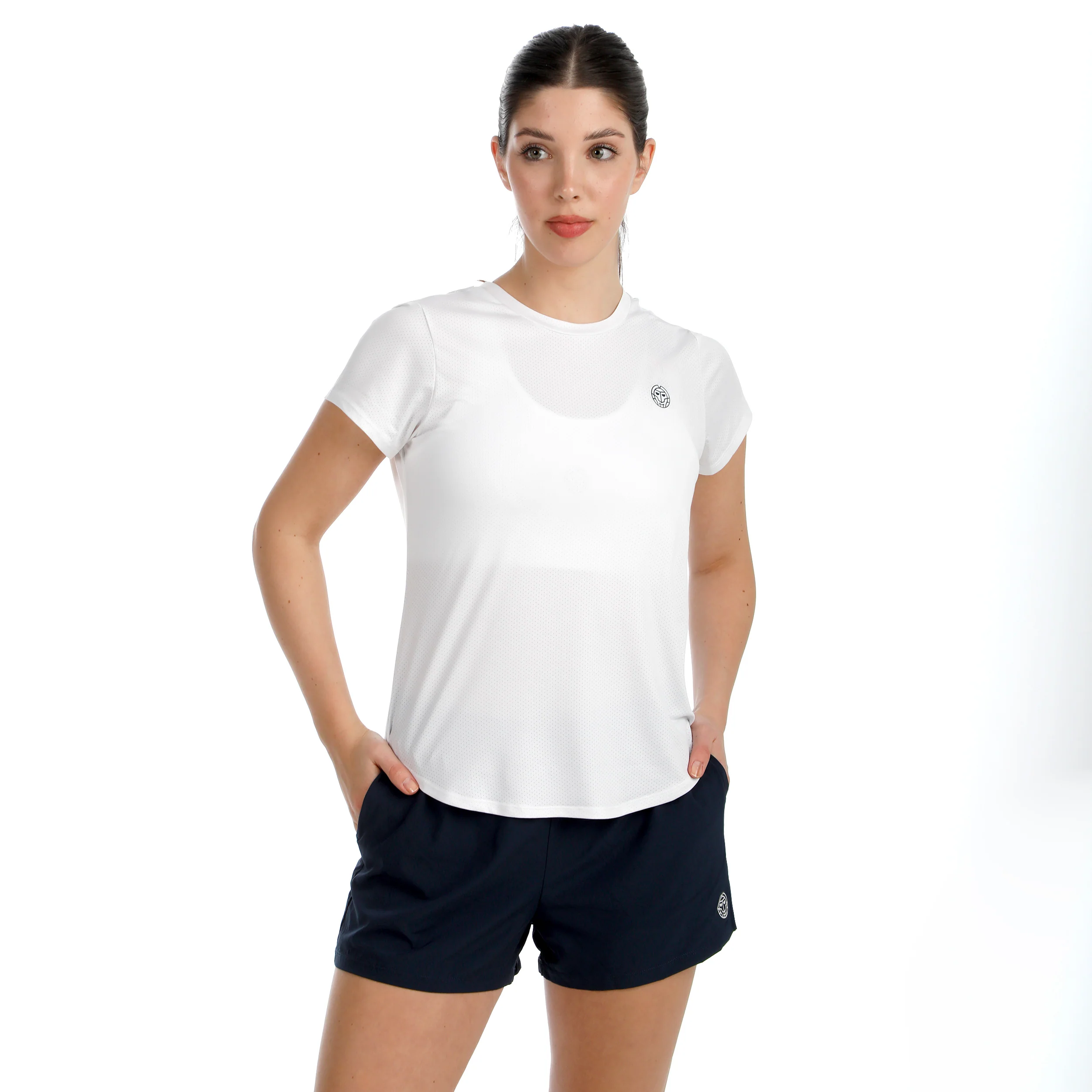 Crew 2.0 T-shirt Damer-vit