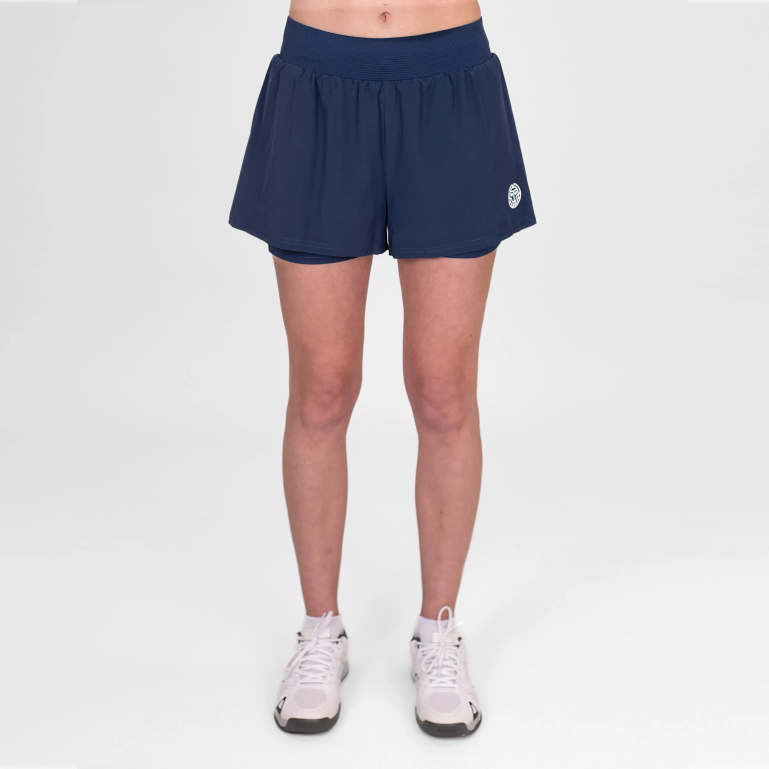 Crew 2in1 Shorts Damer-Mörkblå - Image 5
