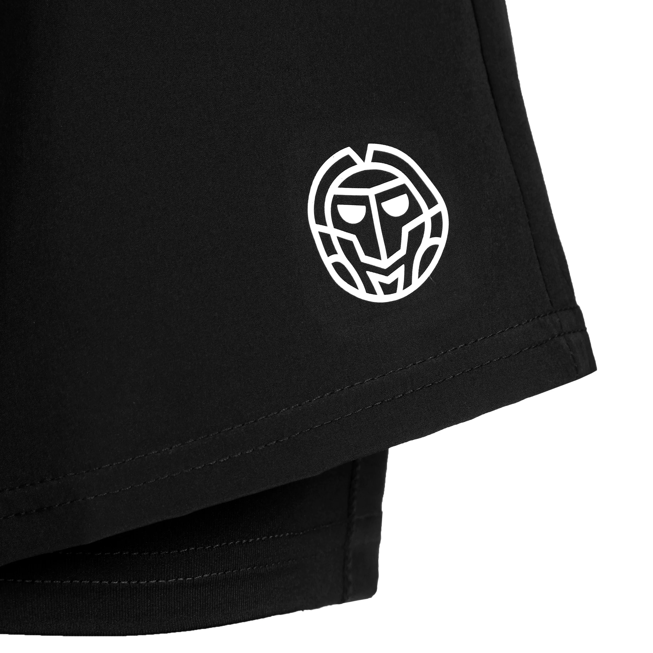 Crew 2in1 Shorts Damer-Svart - Image 3