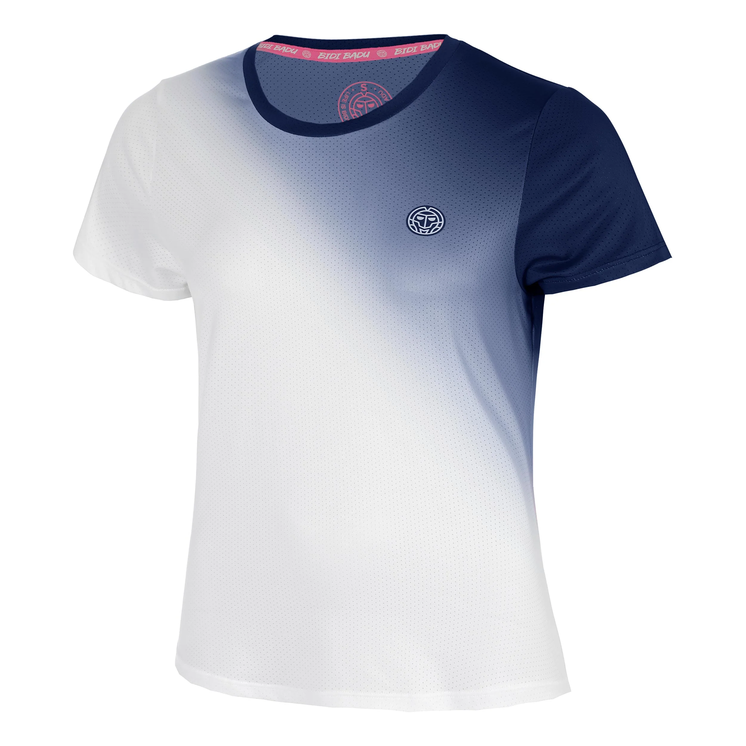 Crew Fade 2.0 T-shirt Damer-mörkblå, vit