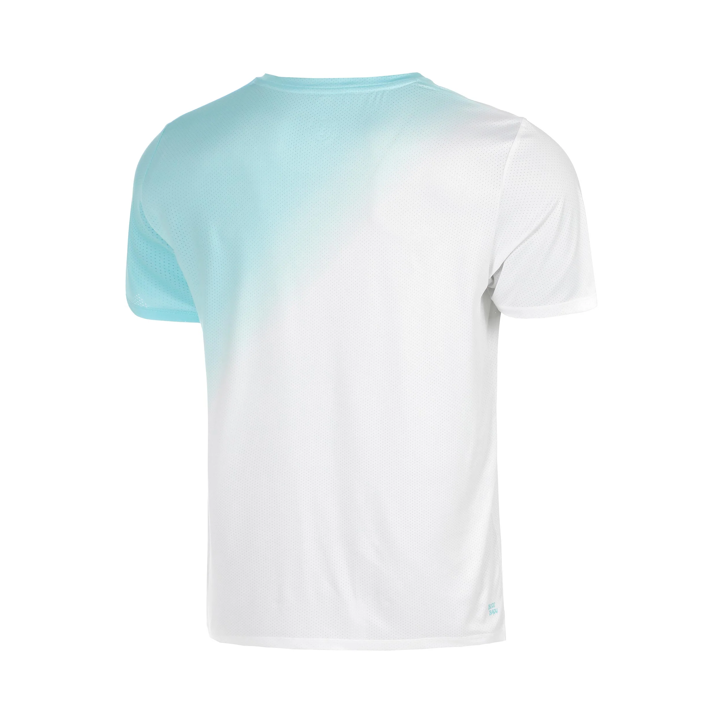 Crew Fade T-shirt Pojkar-turkos, vit - Image 2