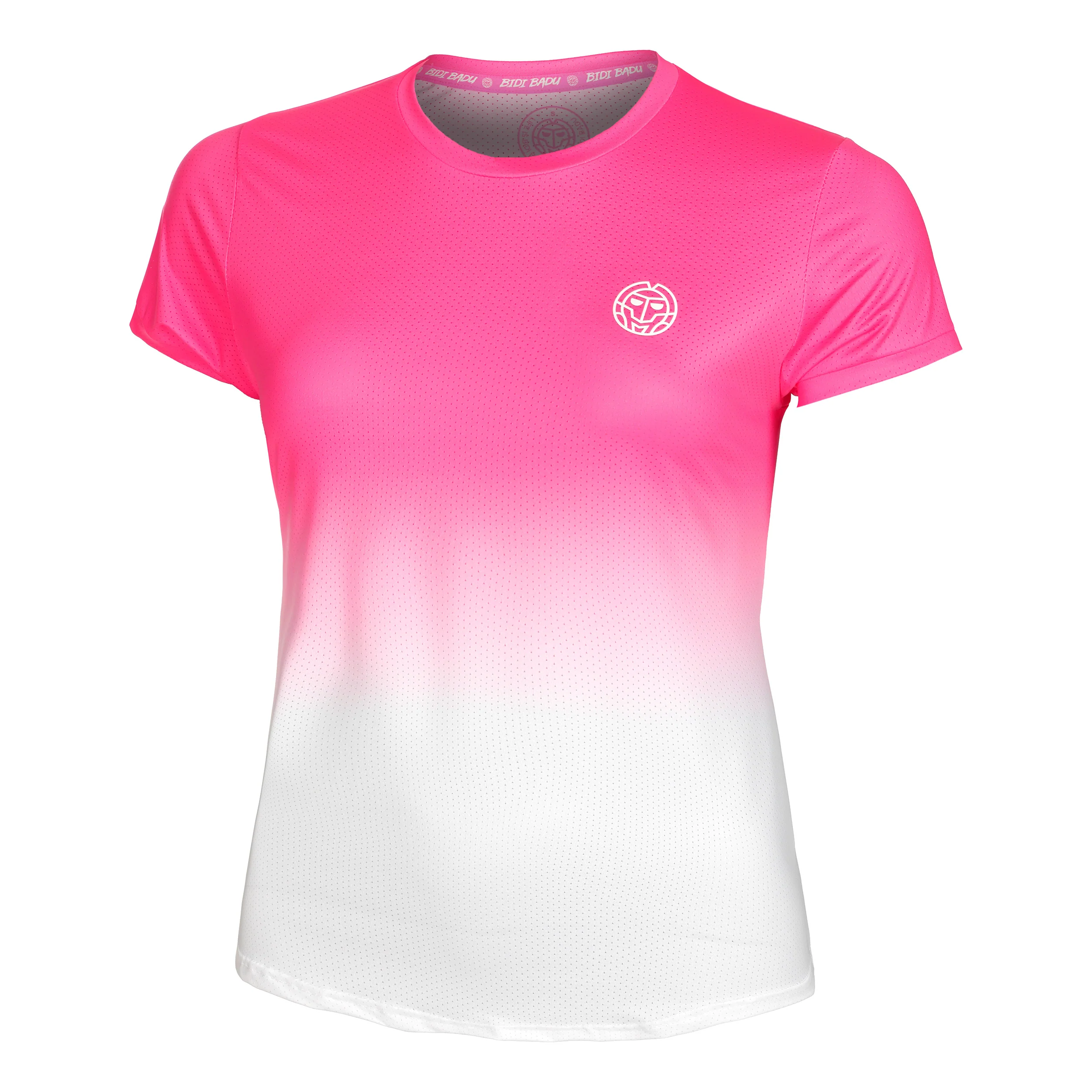 Crew Gradiant T-shirt Damer-Pink,Vit - Image 6