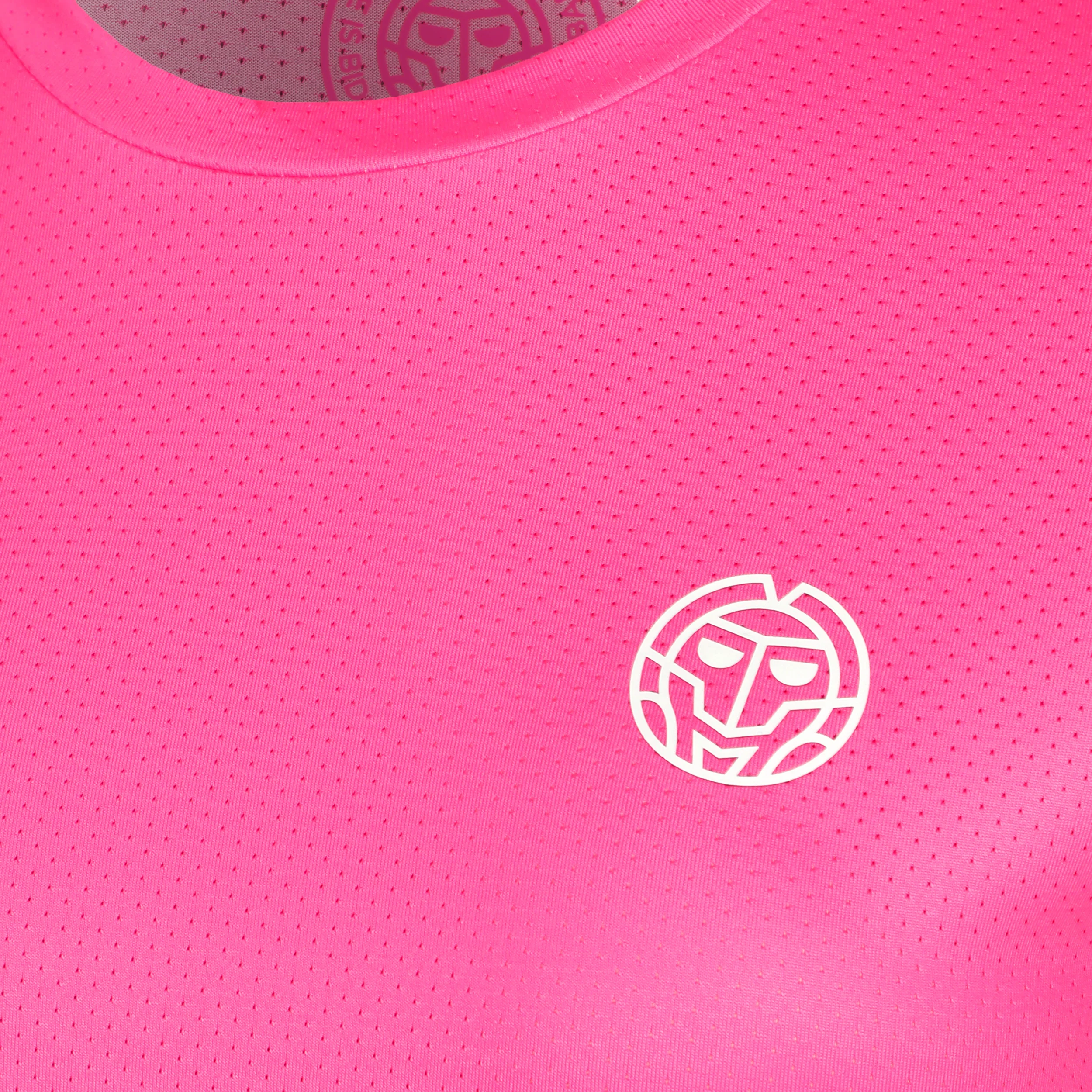 Crew Gradiant T-shirt Damer-Pink,Vit - Image 8