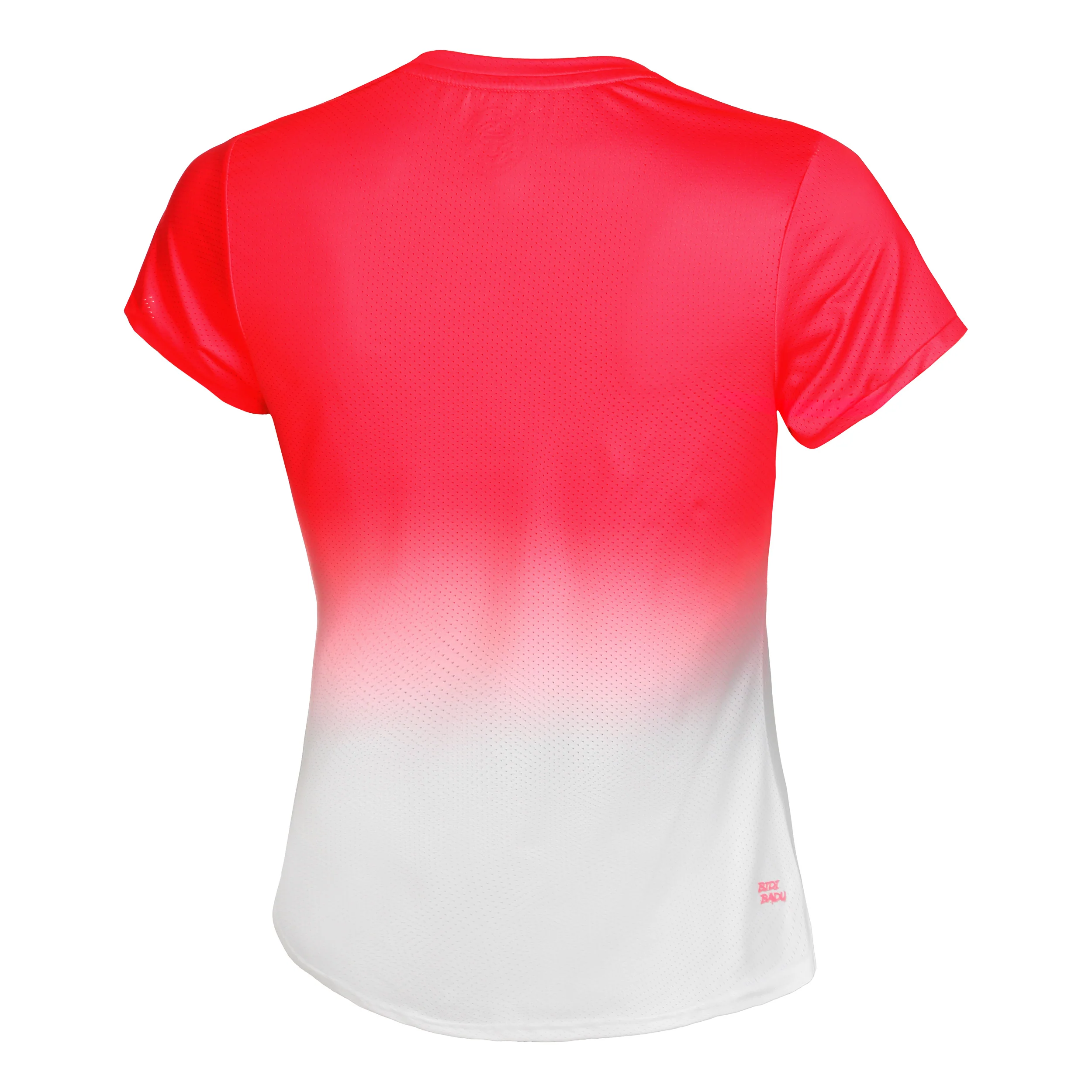 Crew Gradiant T-shirt Damer-Röd,Vit - Image 7