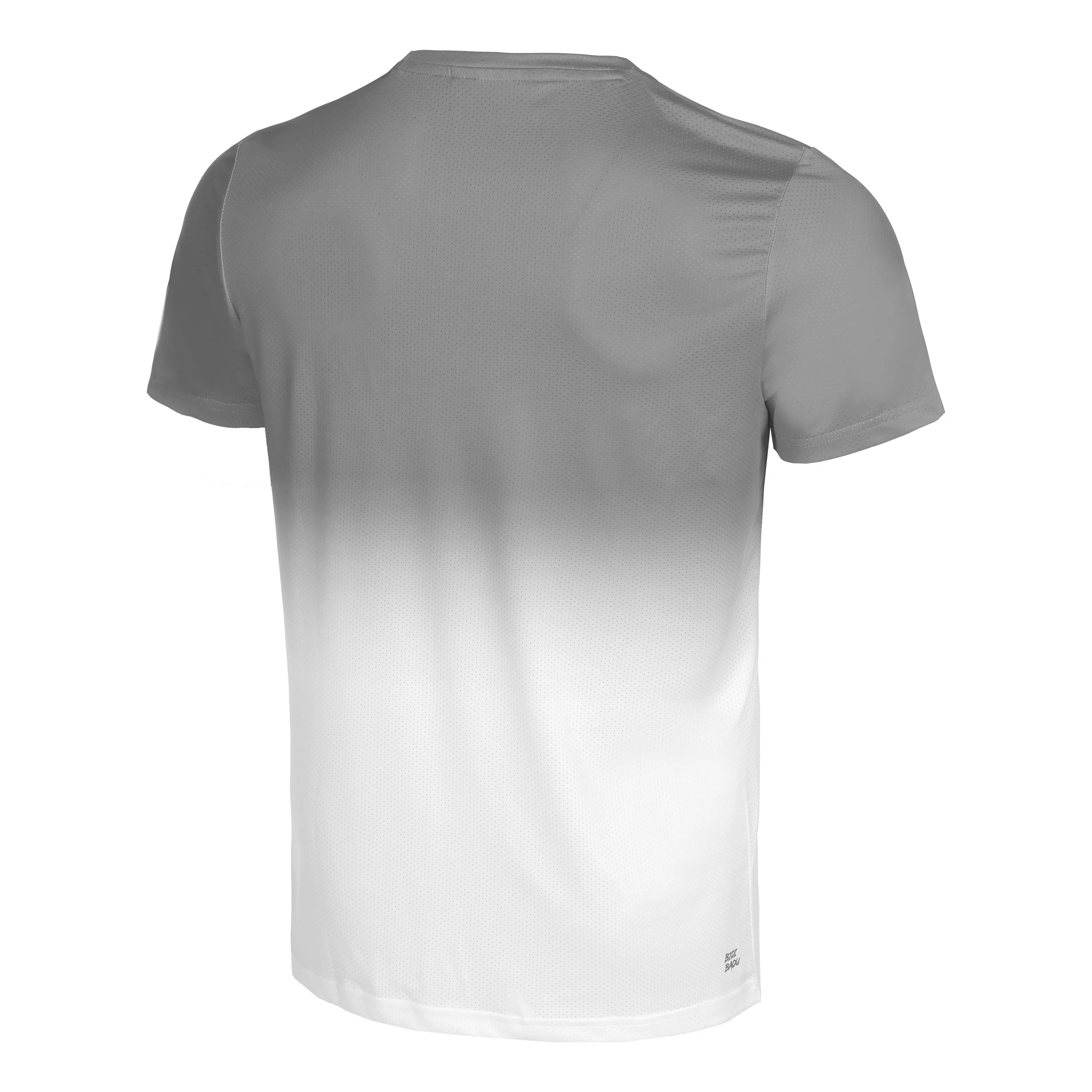 Crew Gradiant T-shirt Herrar-Grå,Vit - Image 2