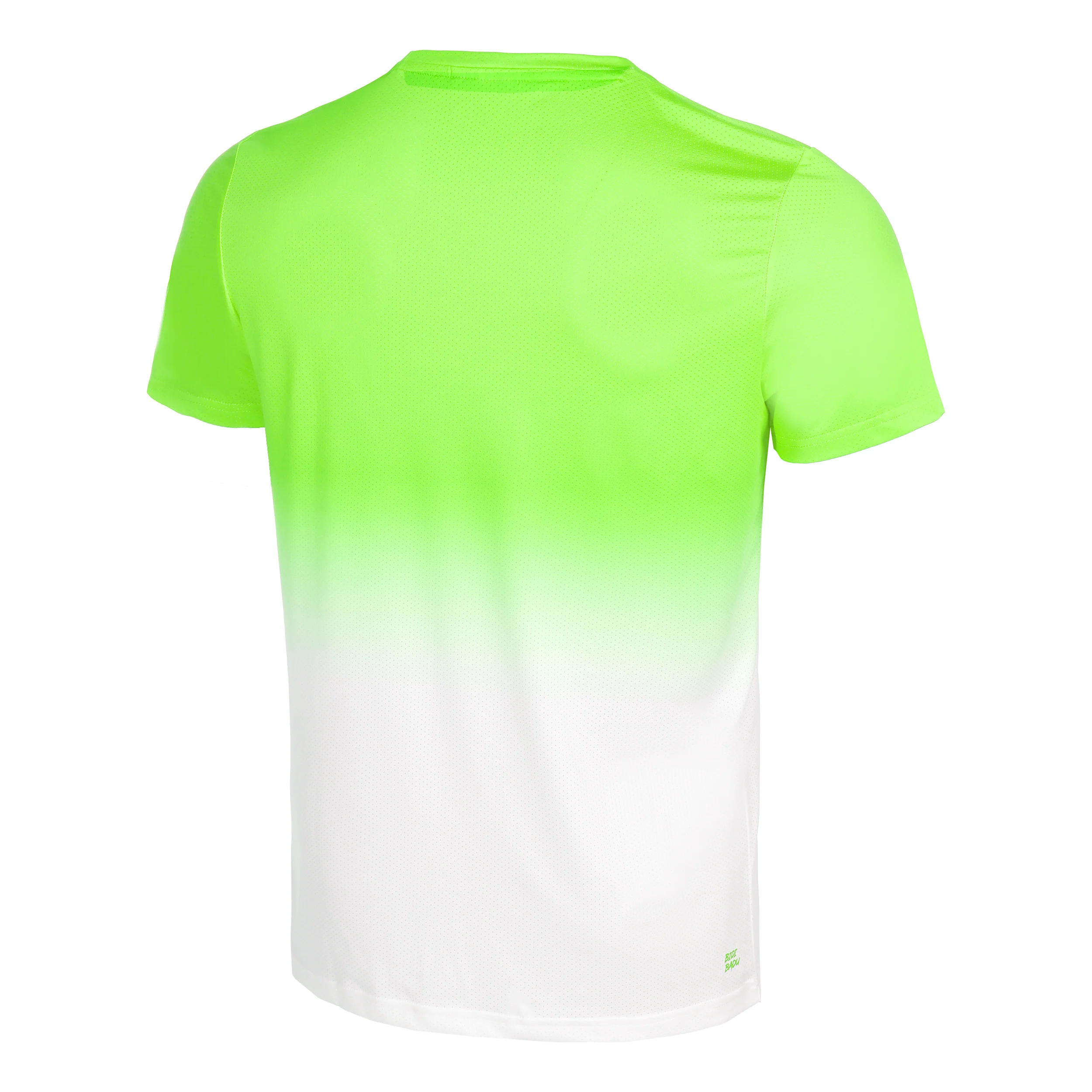 Crew Gradiant T-shirt Herrar-Neongrön,Vit - Image 6