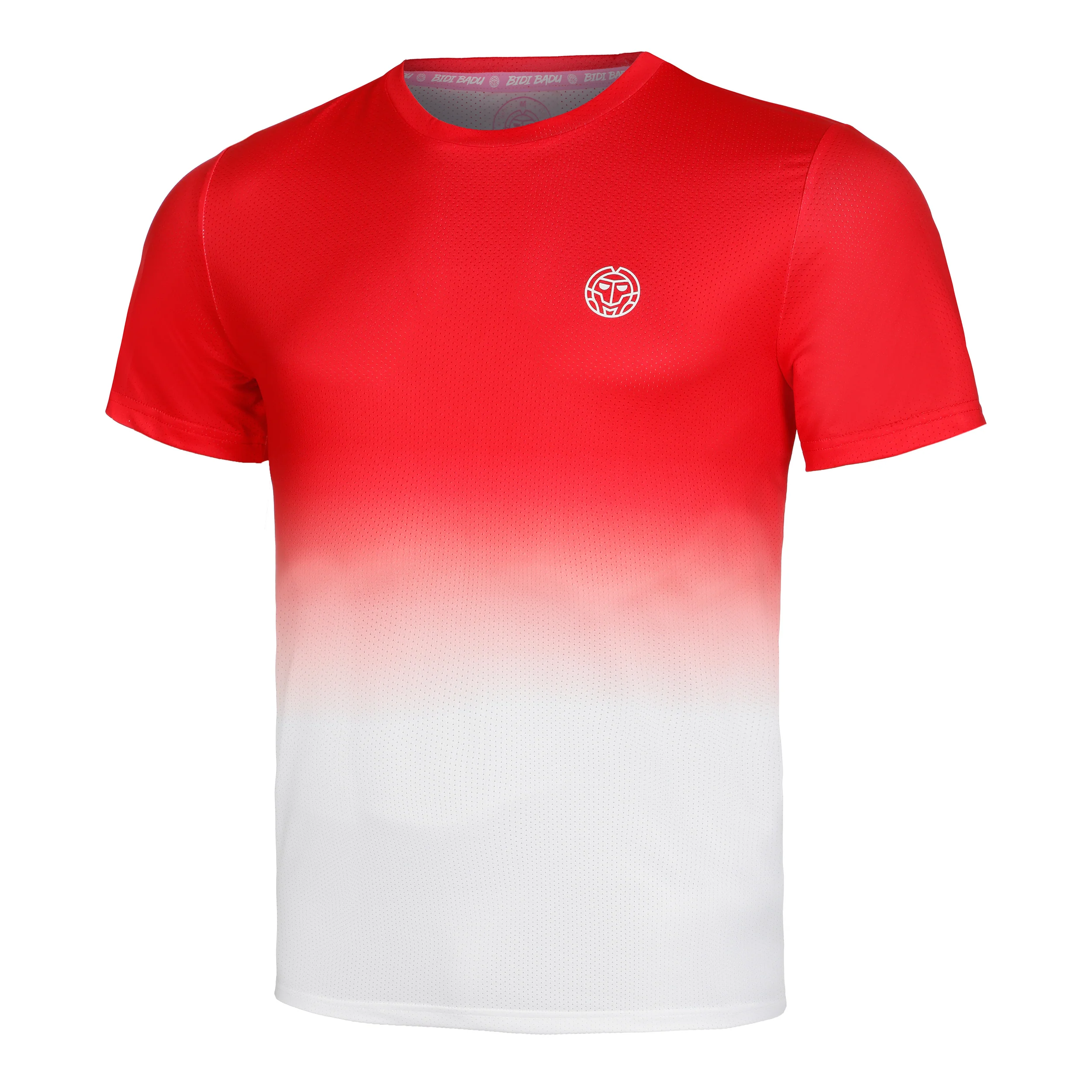Crew Gradiant T-shirt Herrar-Röd,Vit