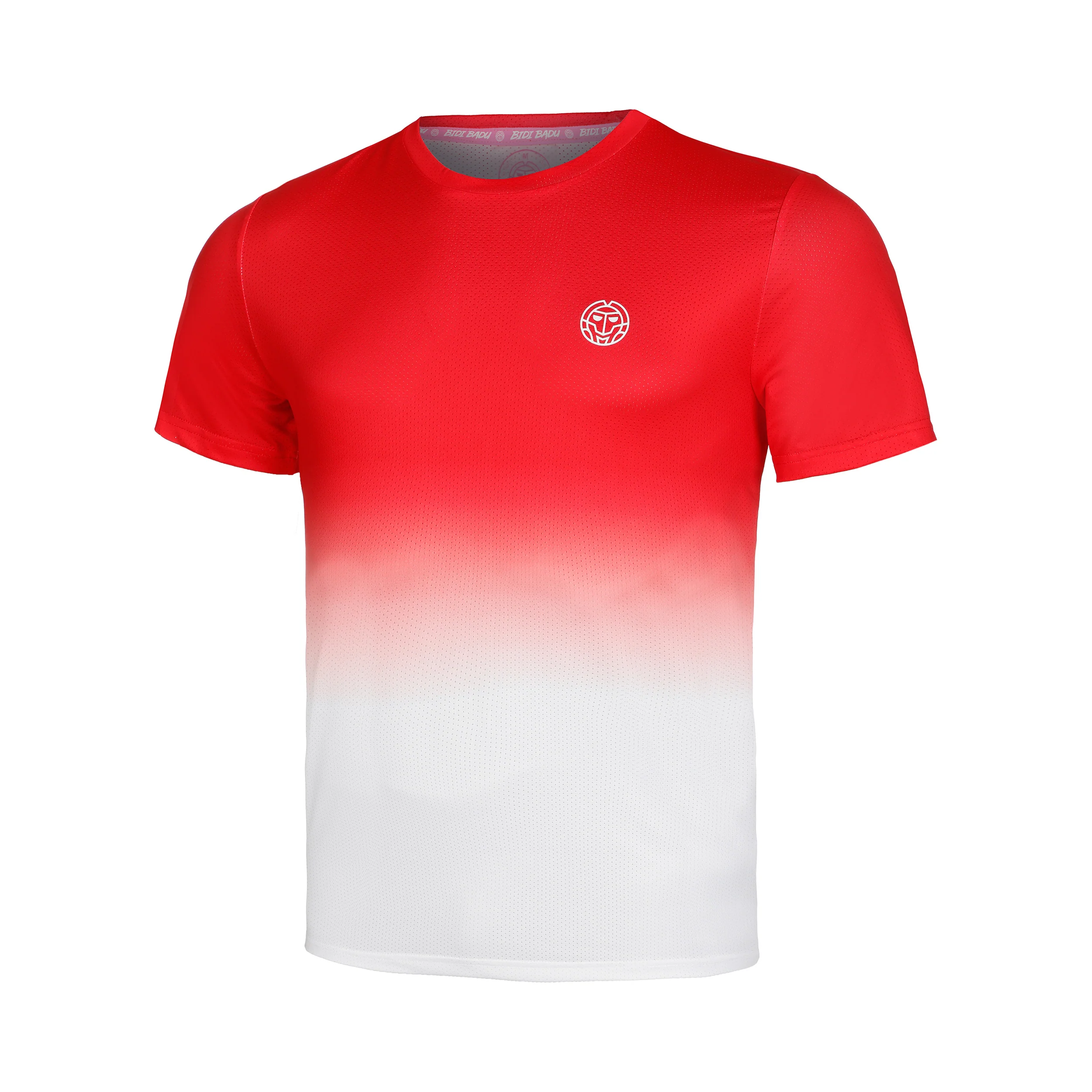 Crew Gradiant T-shirt Pojkar-Röd,Vit