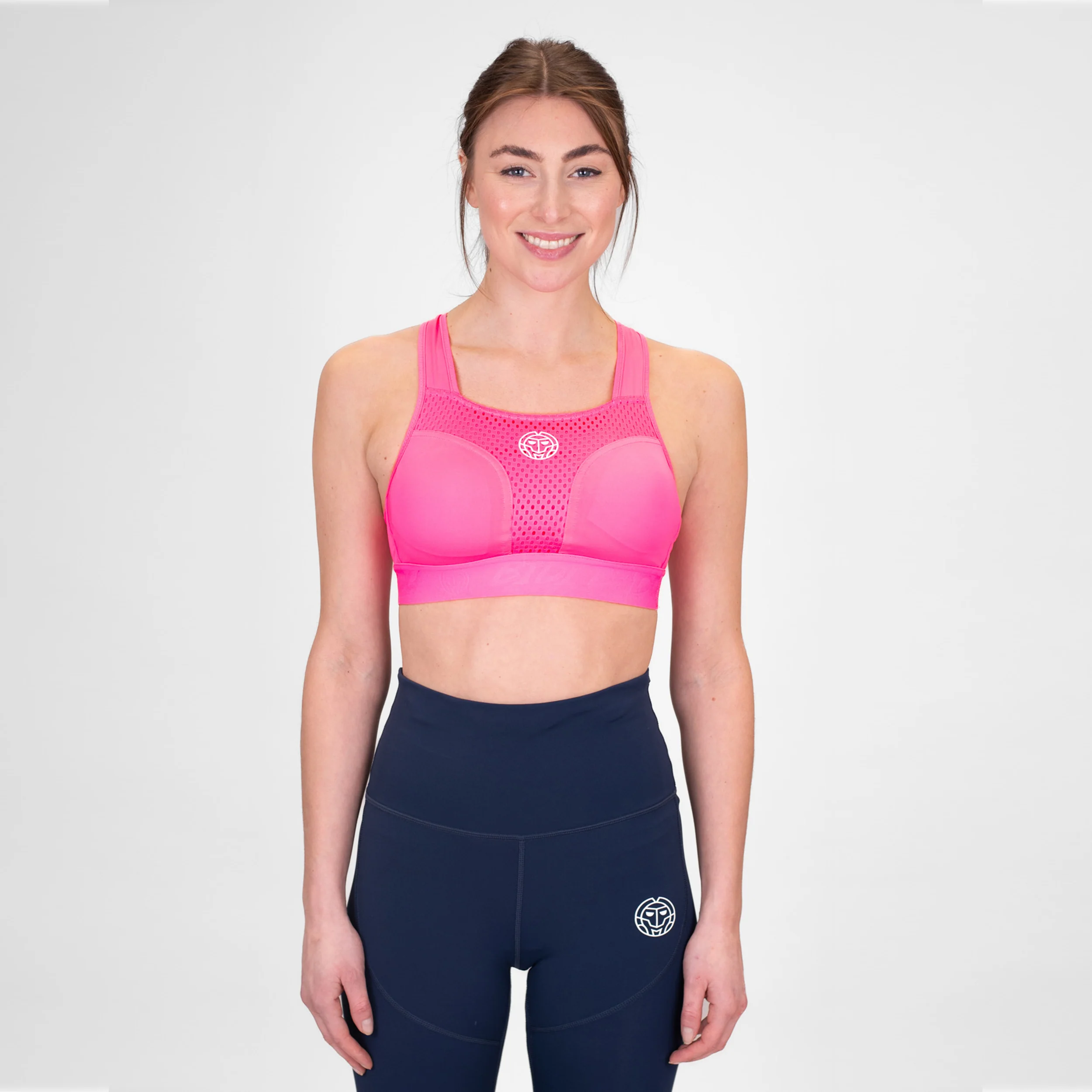 Crew High Support Sport-behå Damer-Pink