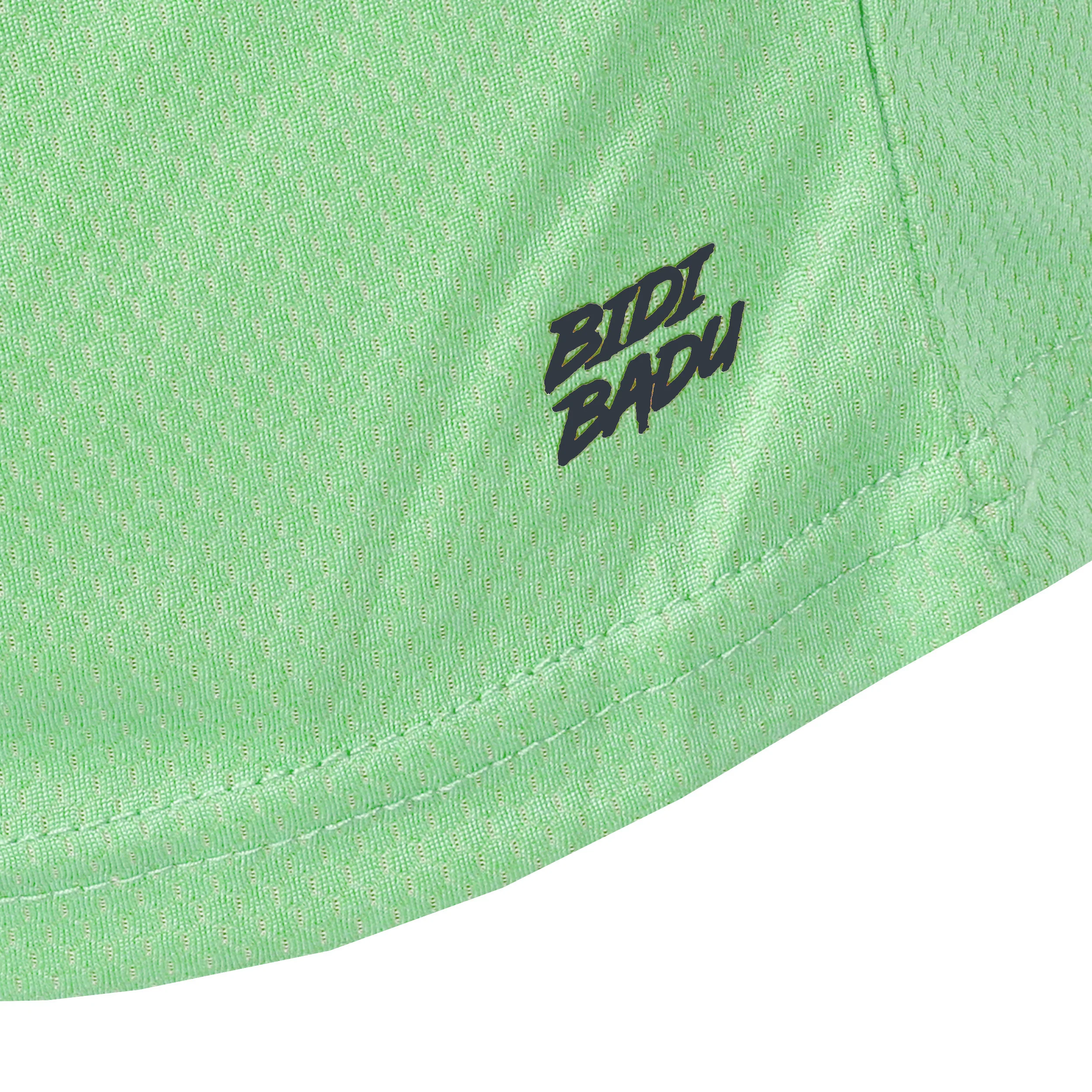 Crew Inside Out V-Neck T-shirt Pojkar-Neongrön,Mörkblå - Image 4