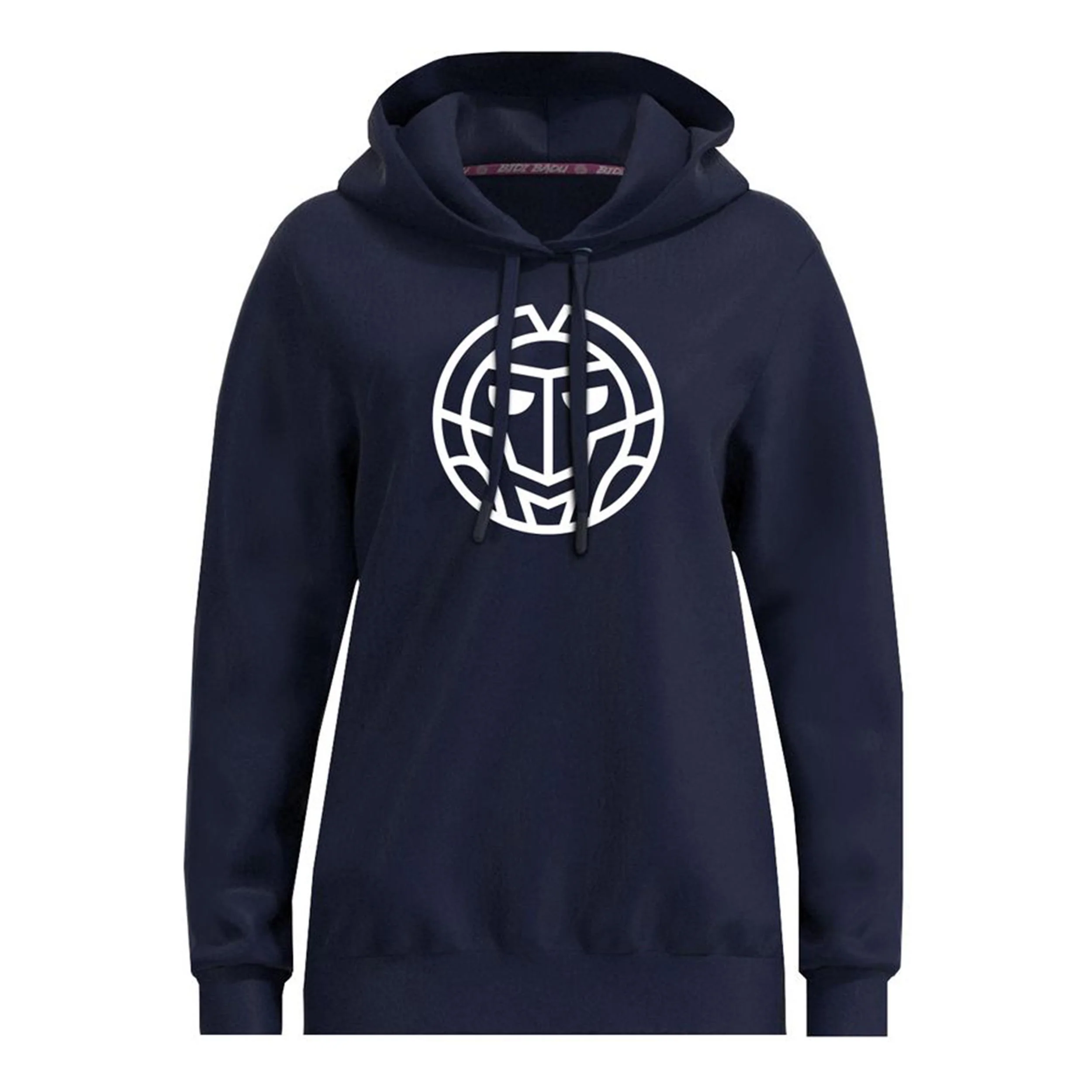 Crew Logo Huvtröja Damer-Mörkblå