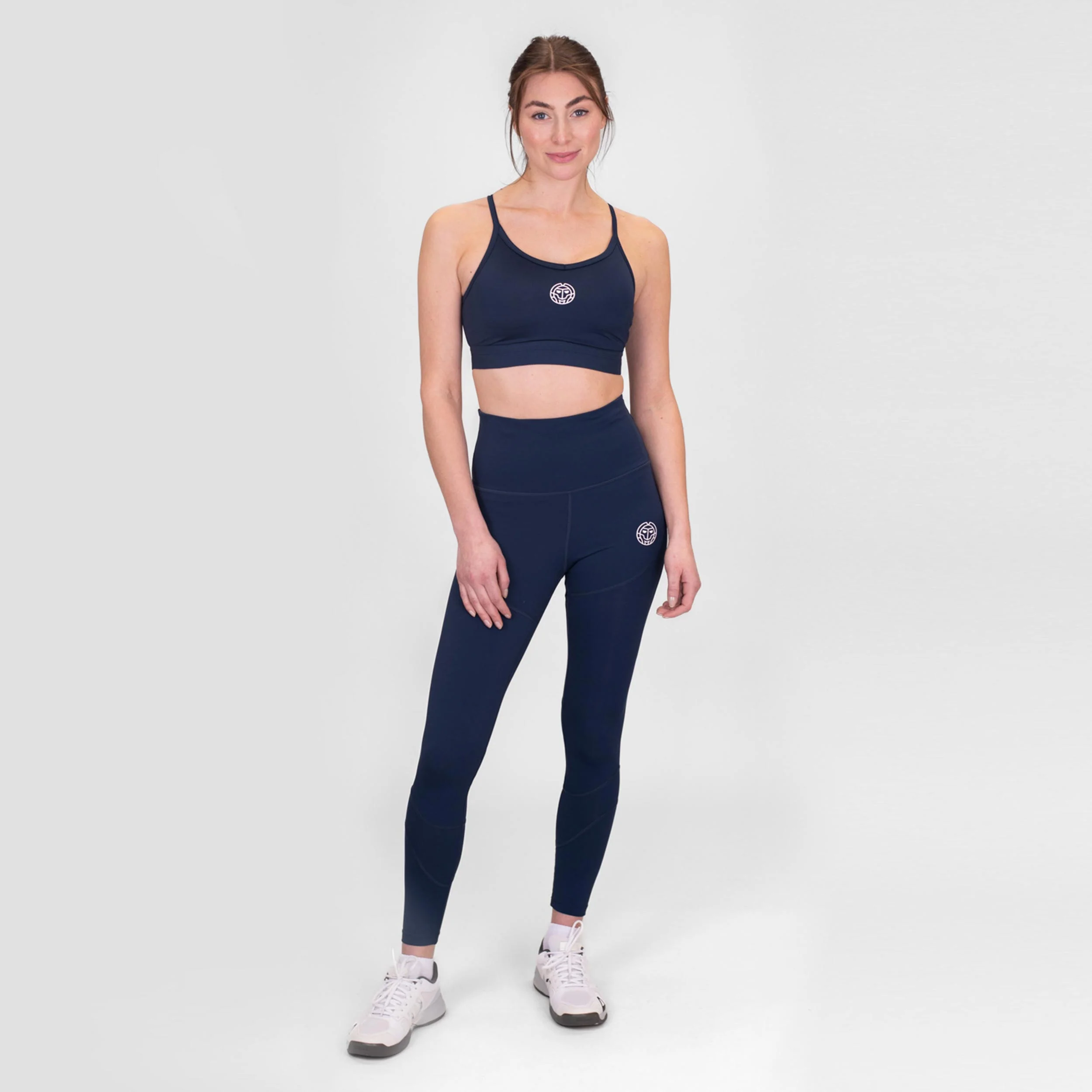 Crew Low Support Strappy Sport-behå Damer-Mörkblå - Image 5