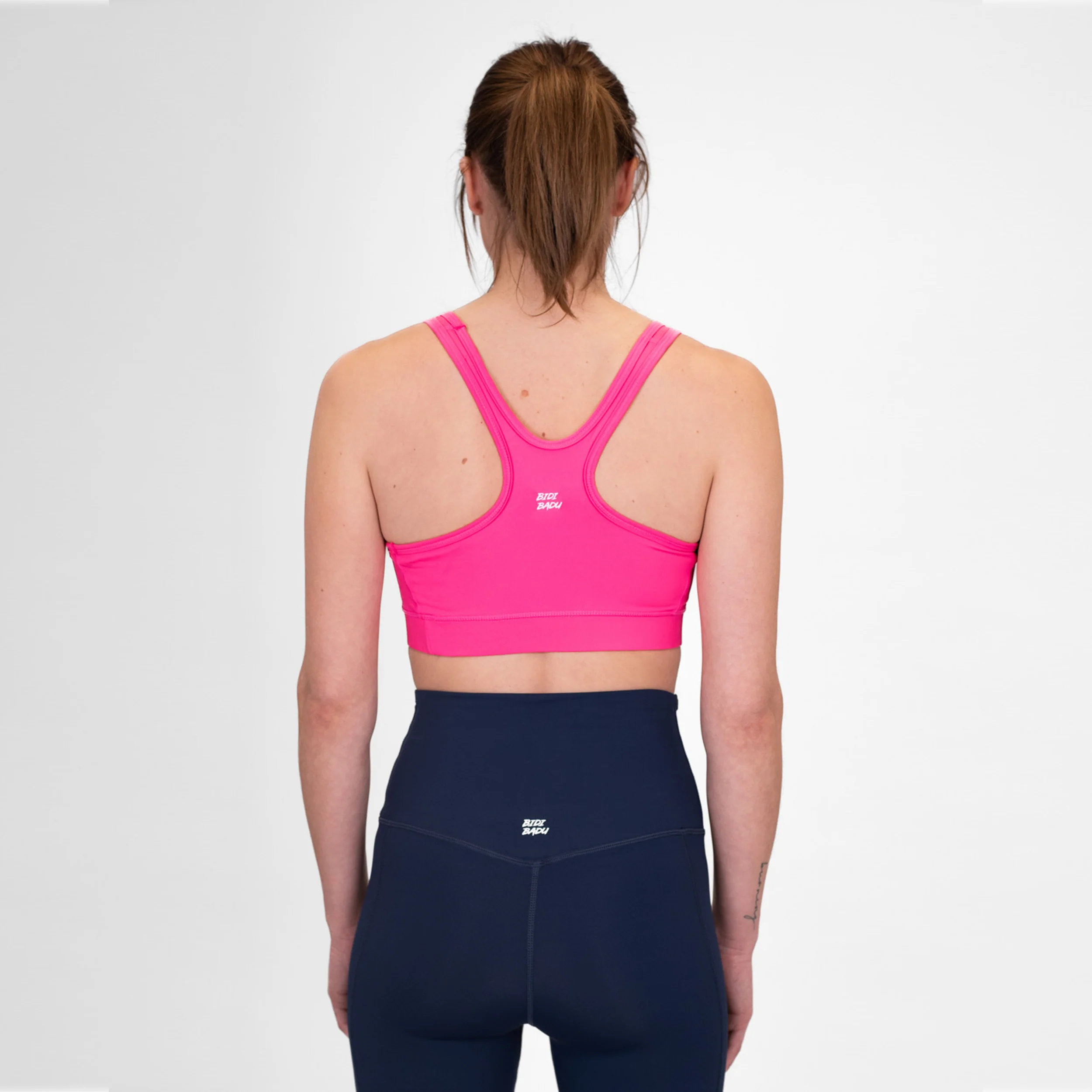Crew Medium Support Sport-behå Damer-Pink - Image 6