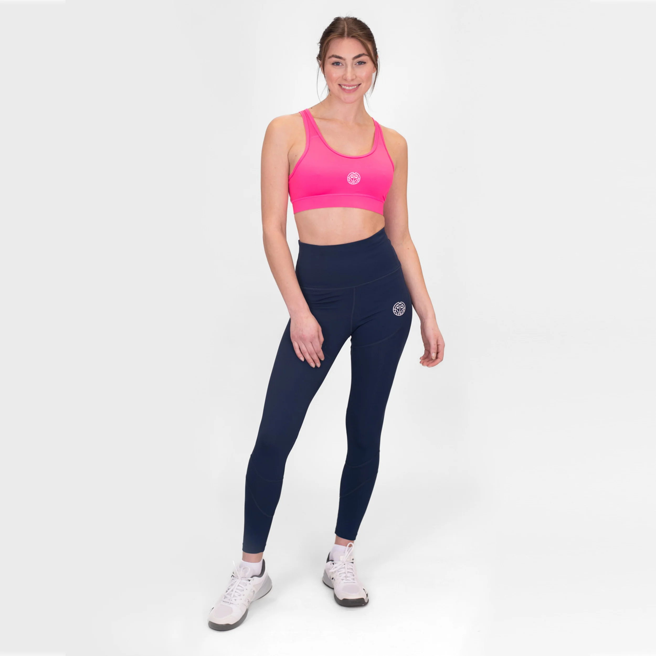 Crew Medium Support Sport-behå Damer-Pink - Image 7