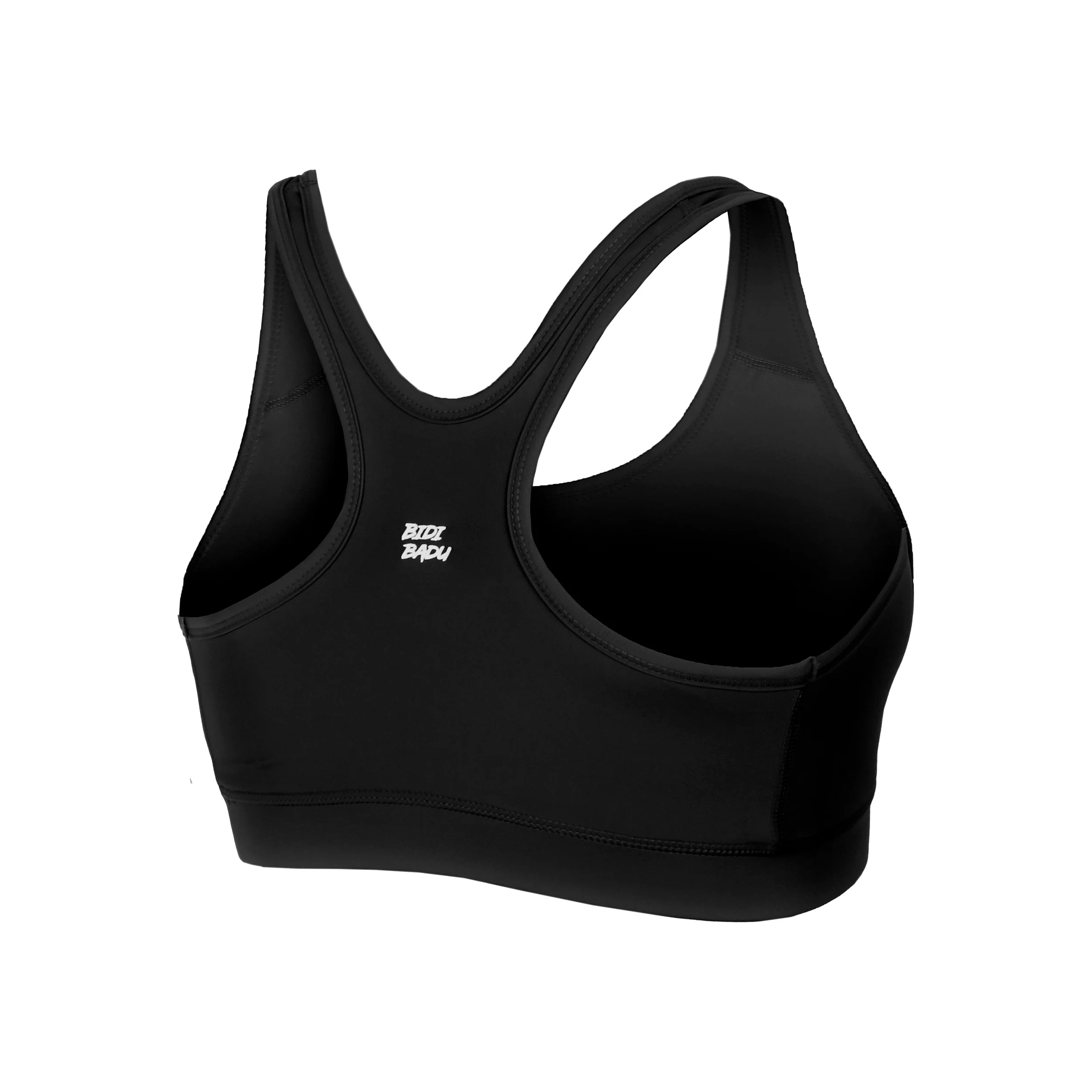 Crew Medium Support Sport-behå Damer-Svart - Image 2