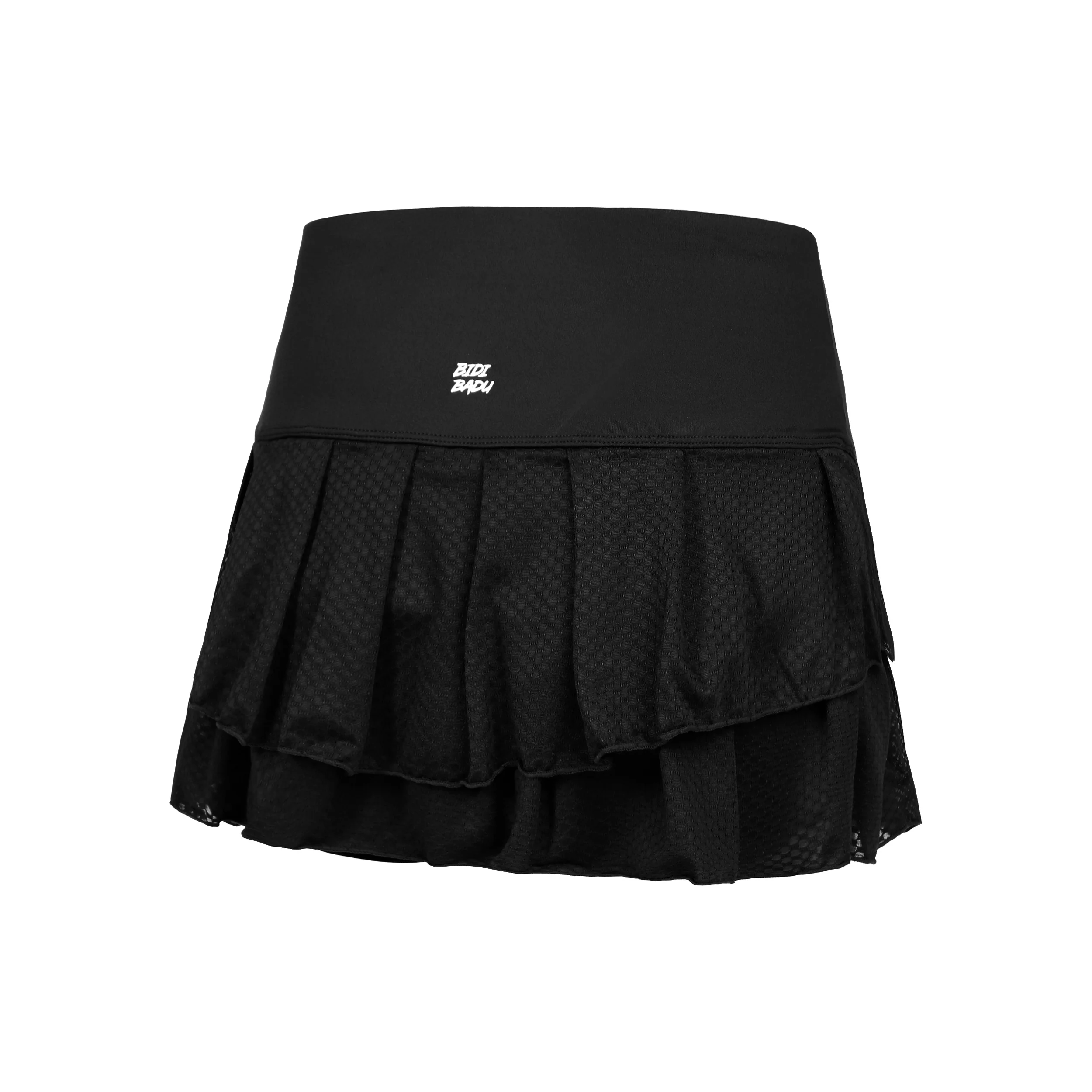 Crew Pleated Kjol Damer-Svart - Image 2