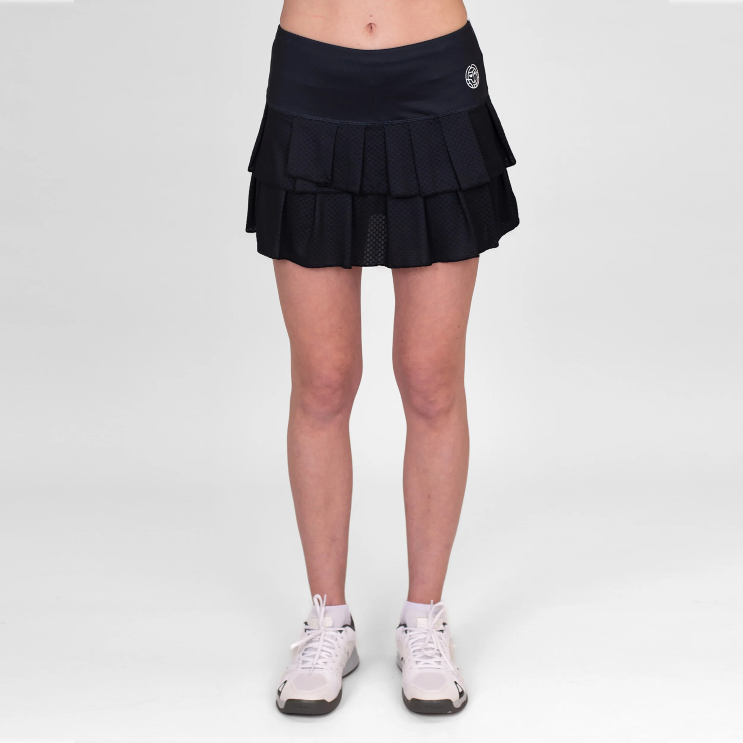 Crew Pleated Kjol Damer-Svart - Image 6