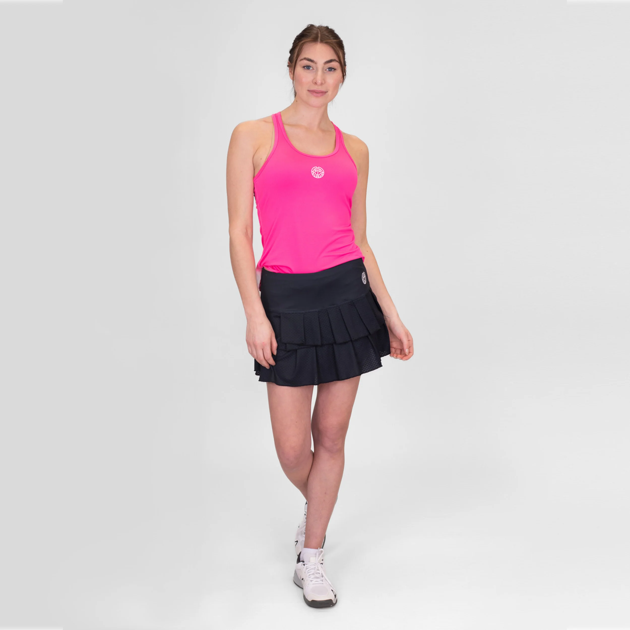 Crew Pleated Kjol Damer-Svart - Image 9